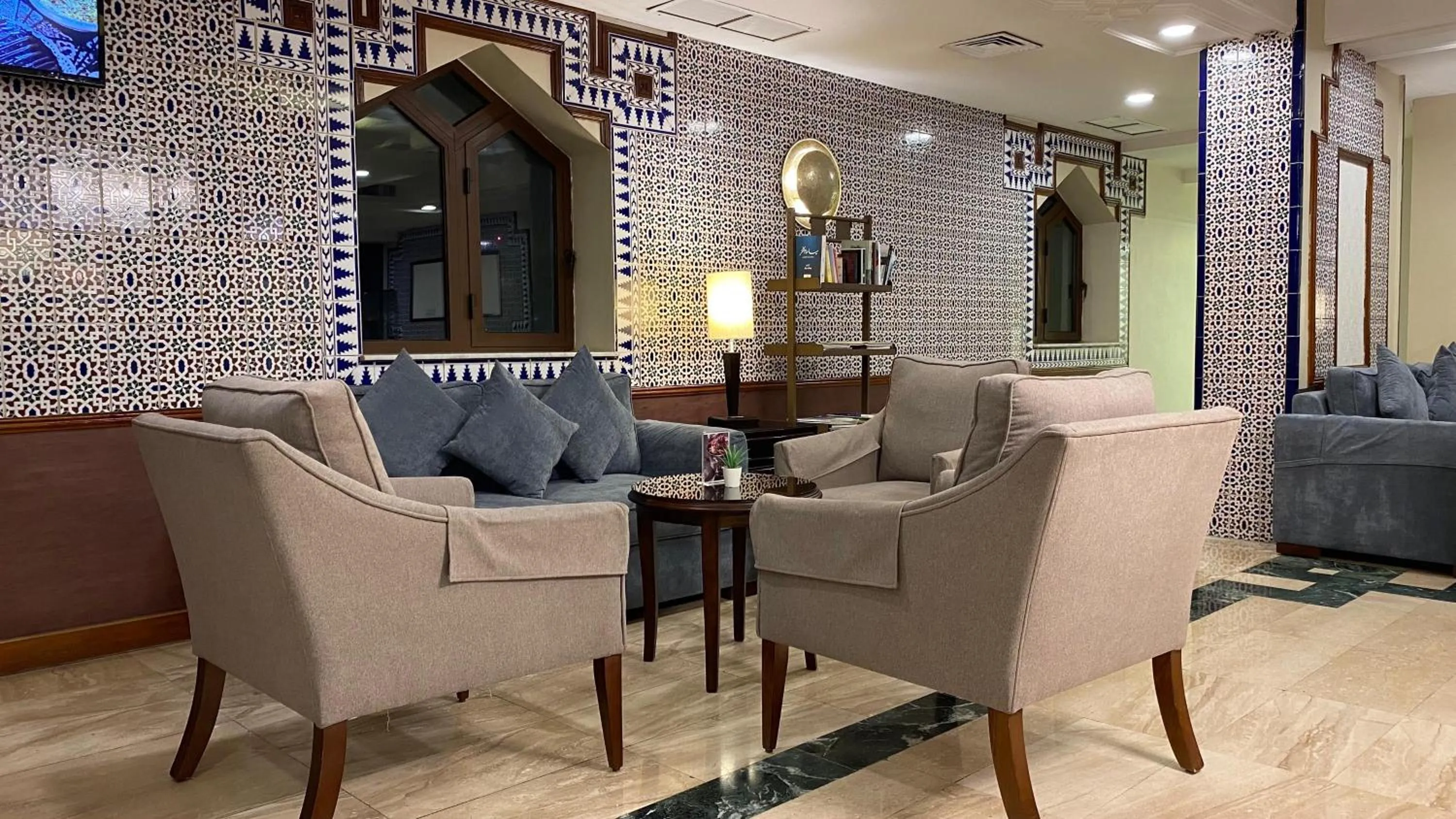 Lobby or reception in Toledo Amman Hotel