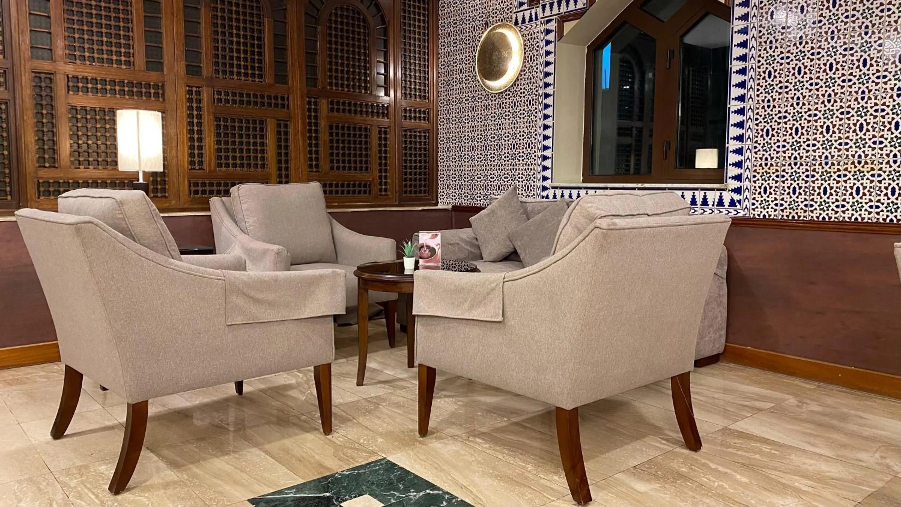 Lobby or reception in Toledo Amman Hotel