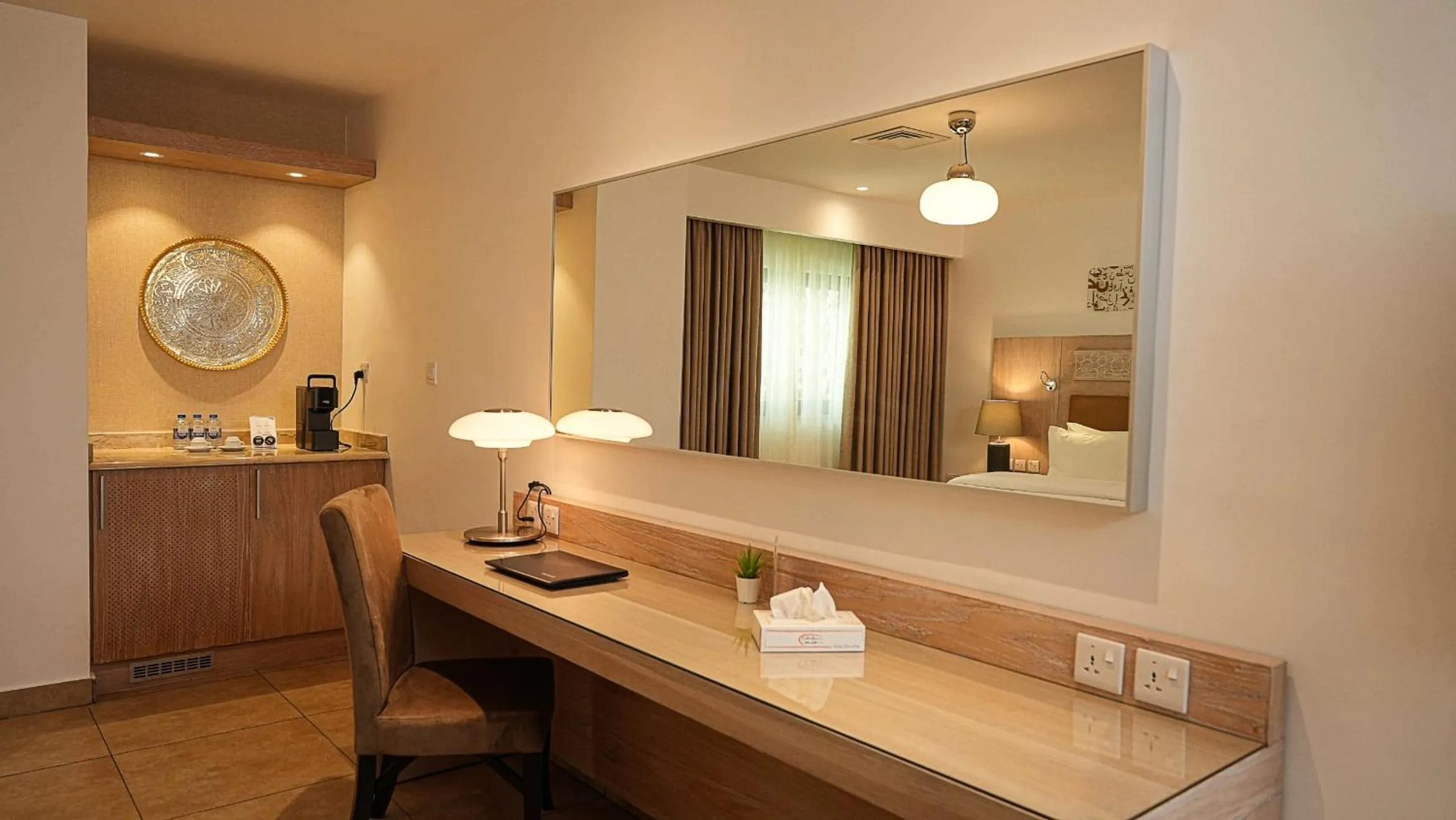 Seating area in Toledo Amman Hotel