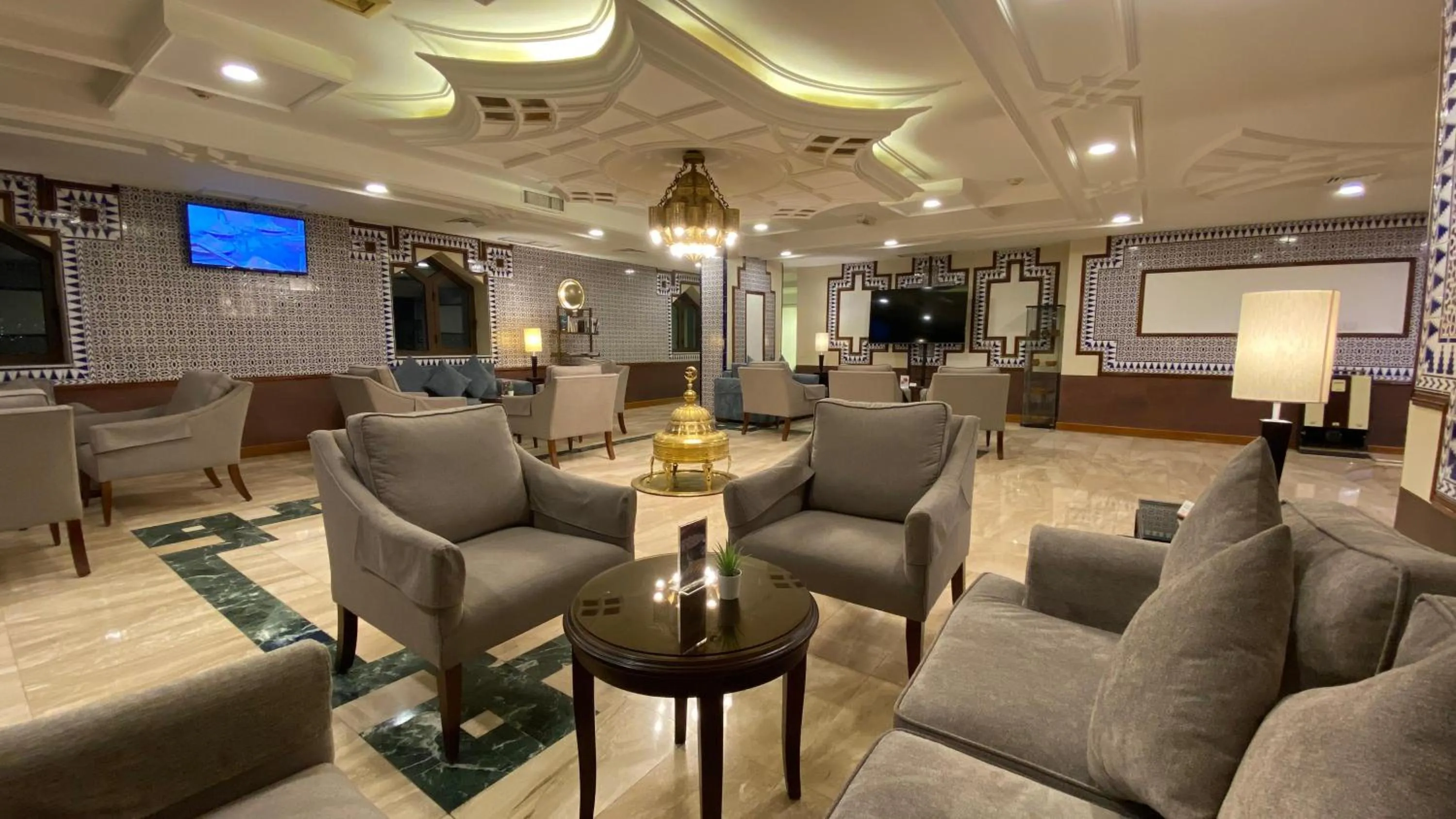 Lobby or reception in Toledo Amman Hotel