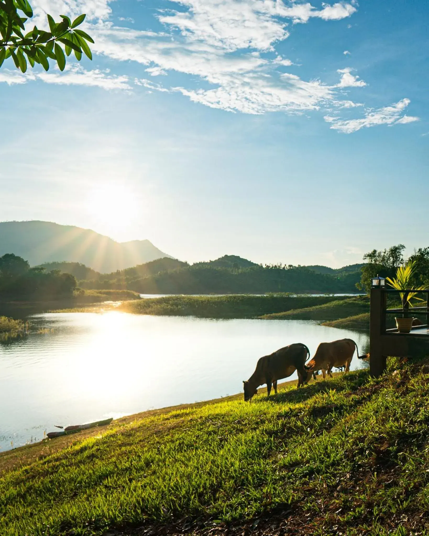 Lake view in Green View Resort Lake view in Green View Resort