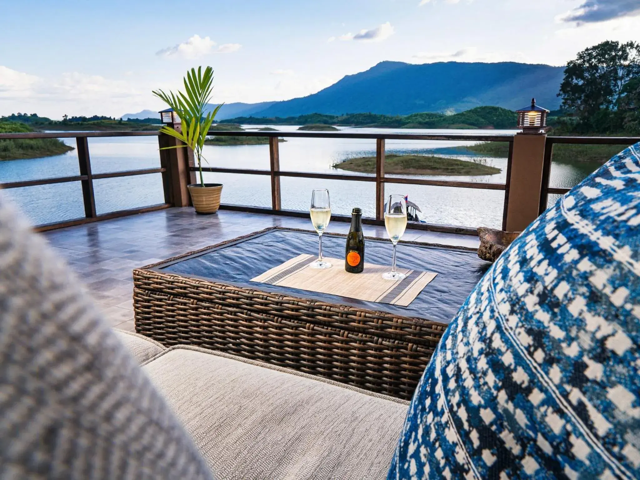 Balcony/Terrace in Green View Resort Balcony/Terrace in Green View Resort