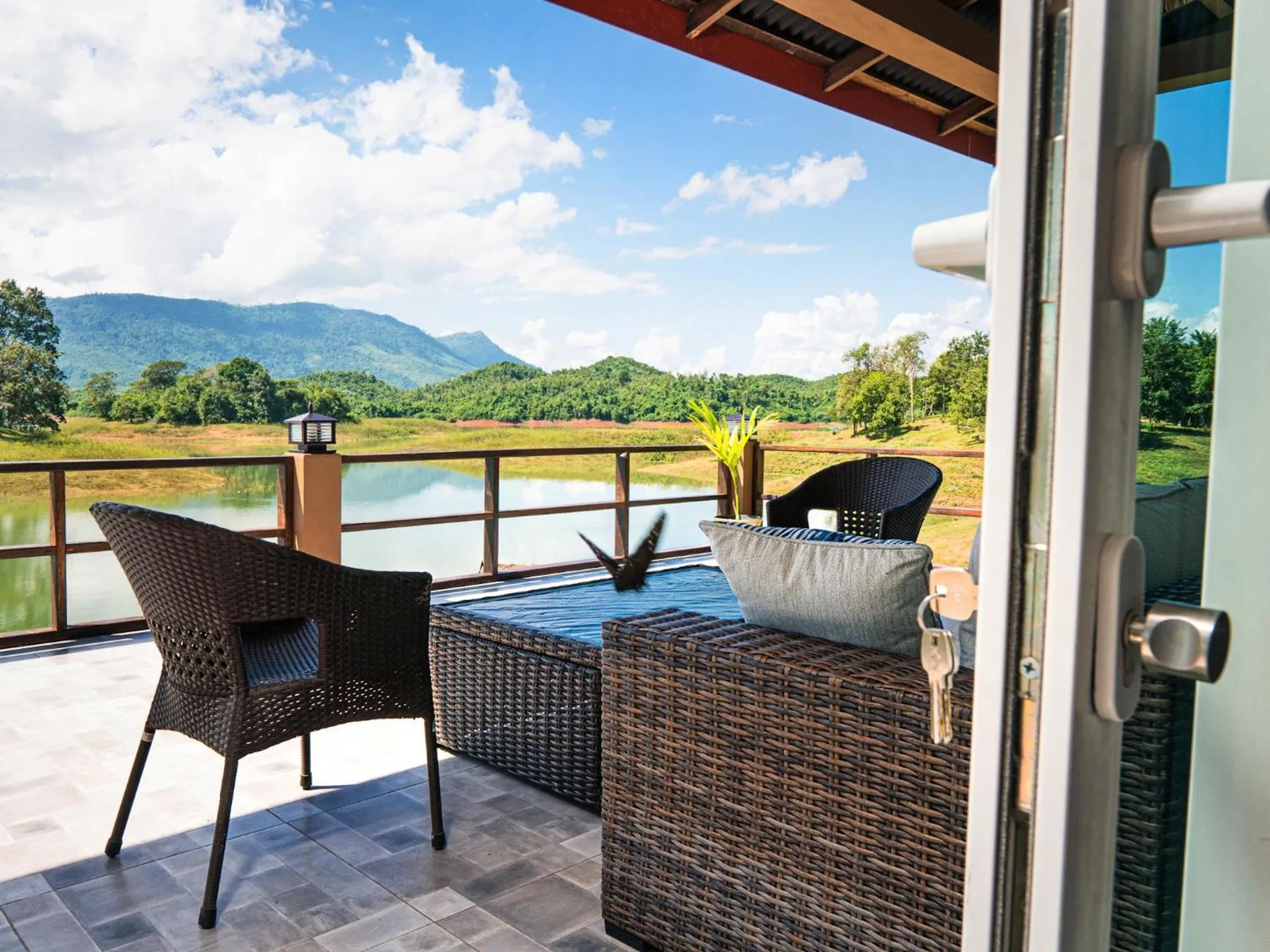 Balcony/Terrace in Green View Resort