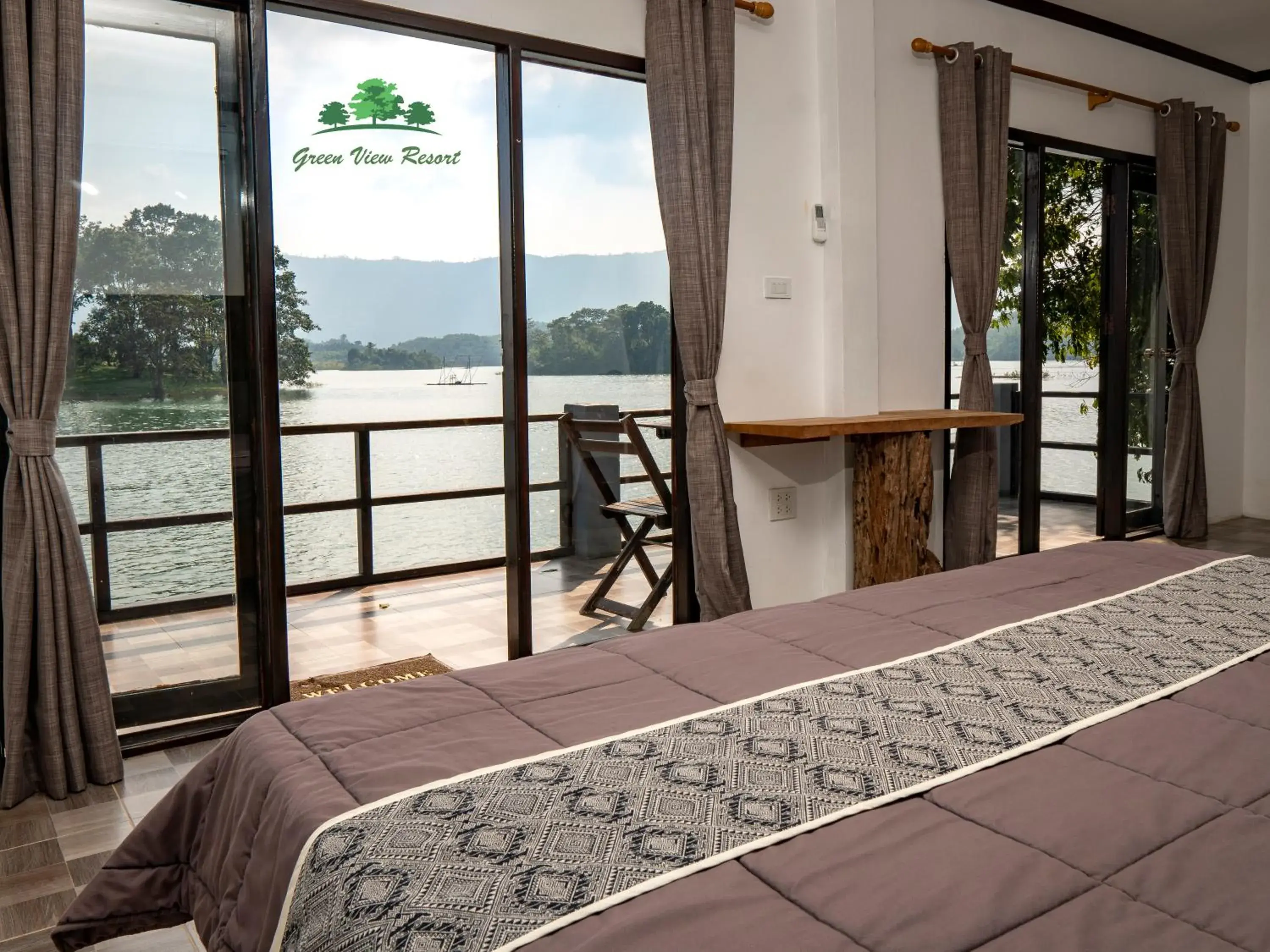 Bedroom, Bed in Green View Resort Bedroom, Bed in Green View Resort