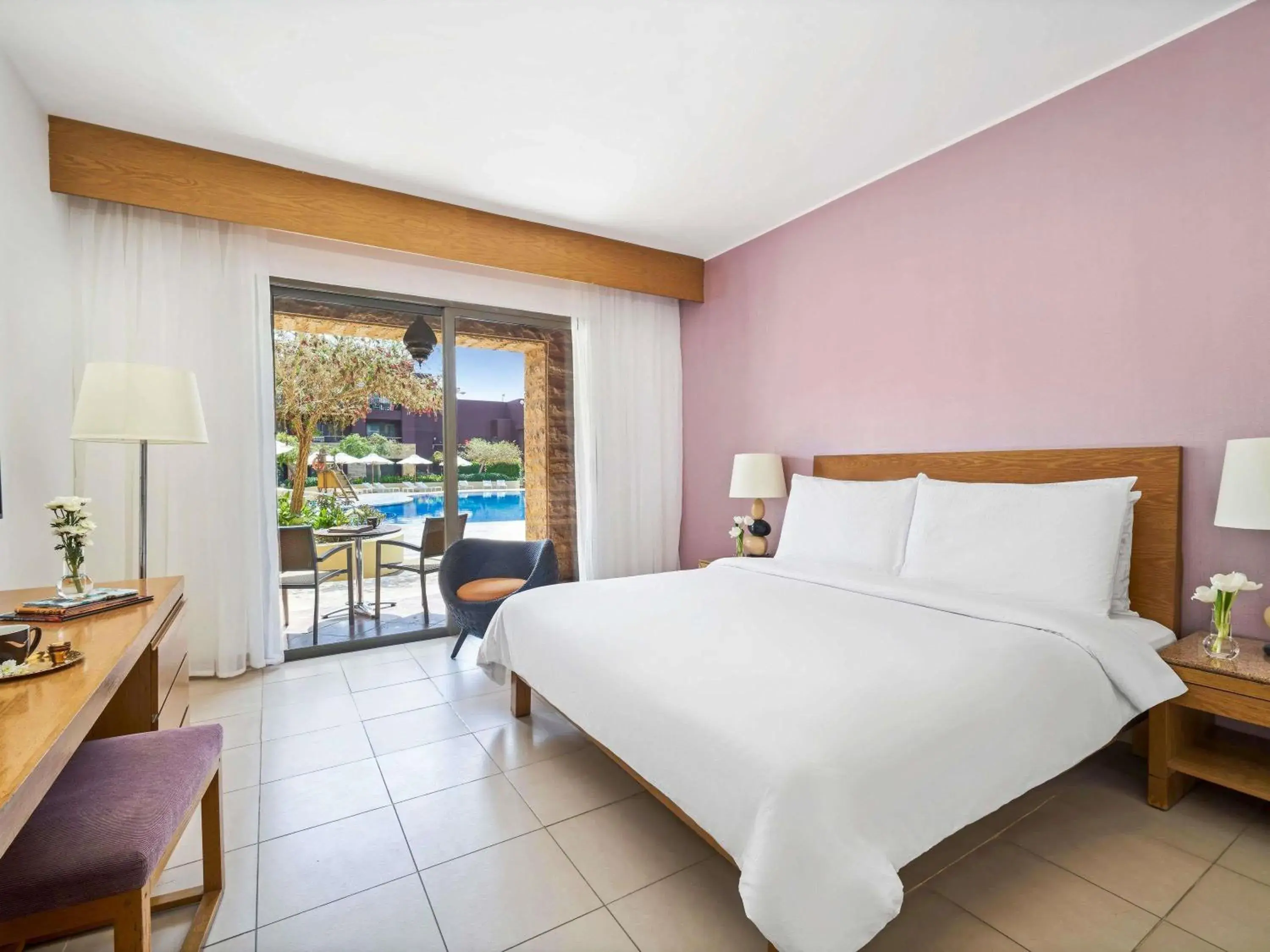 Bedroom, Bed in Mövenpick Resort & Spa Tala Bay Aqaba Bedroom, Bed in Mövenpick Resort & Spa Tala Bay Aqaba