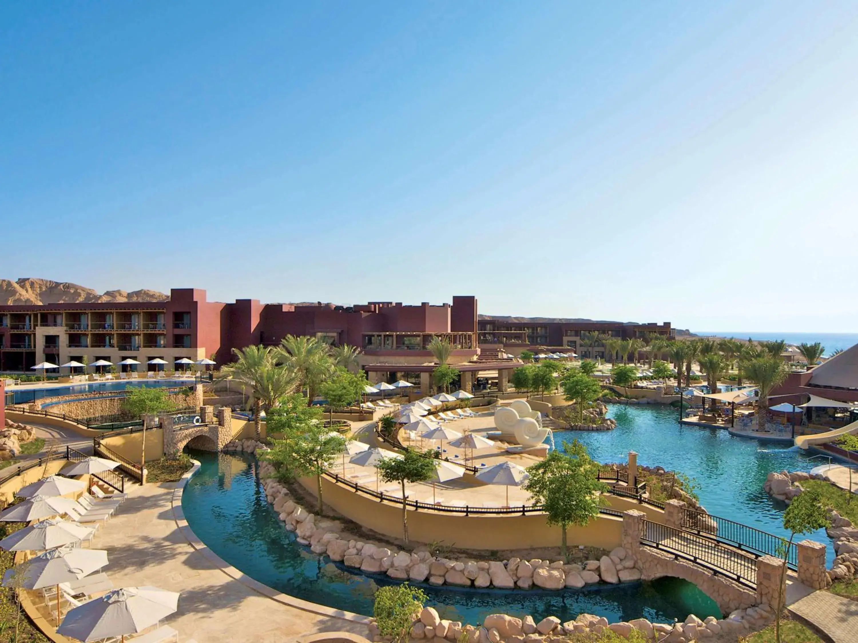 Property building in Mövenpick Resort & Spa Tala Bay Aqaba Property building in Mövenpick Resort & Spa Tala Bay Aqaba