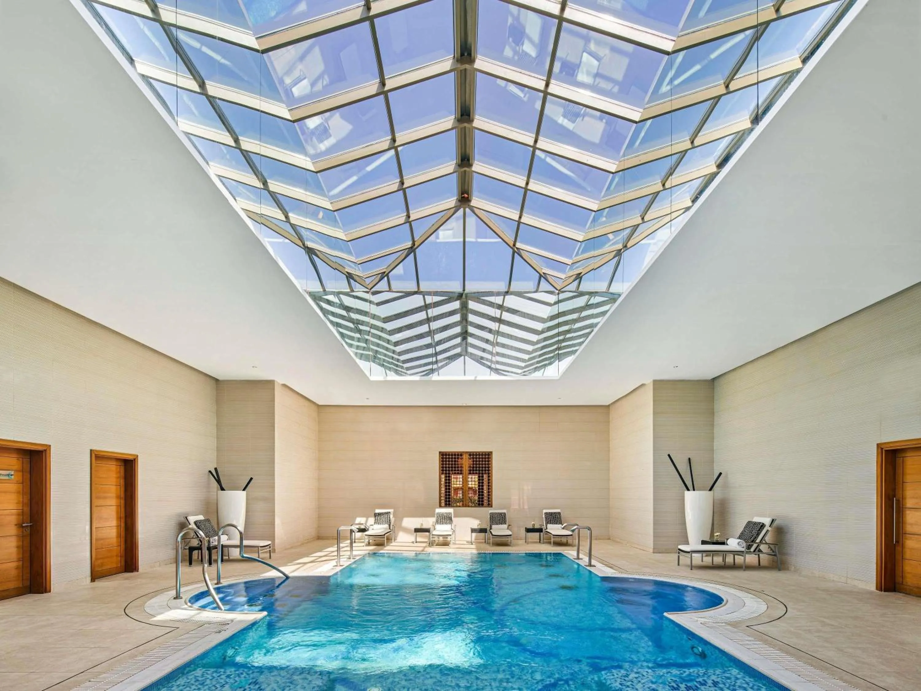 Pool view in Mövenpick Resort & Spa Tala Bay Aqaba