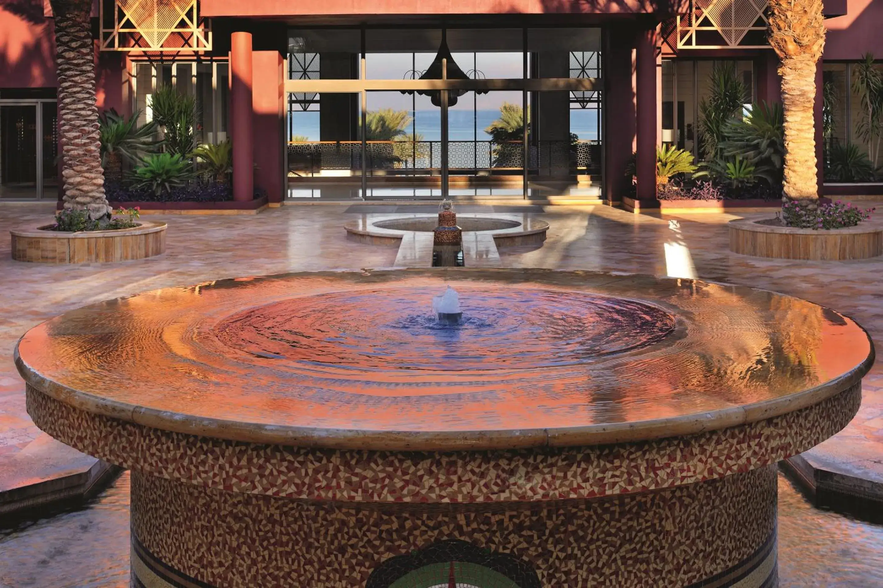 Facade/entrance in Mövenpick Resort & Spa Tala Bay Aqaba Facade/entrance in Mövenpick Resort & Spa Tala Bay Aqaba