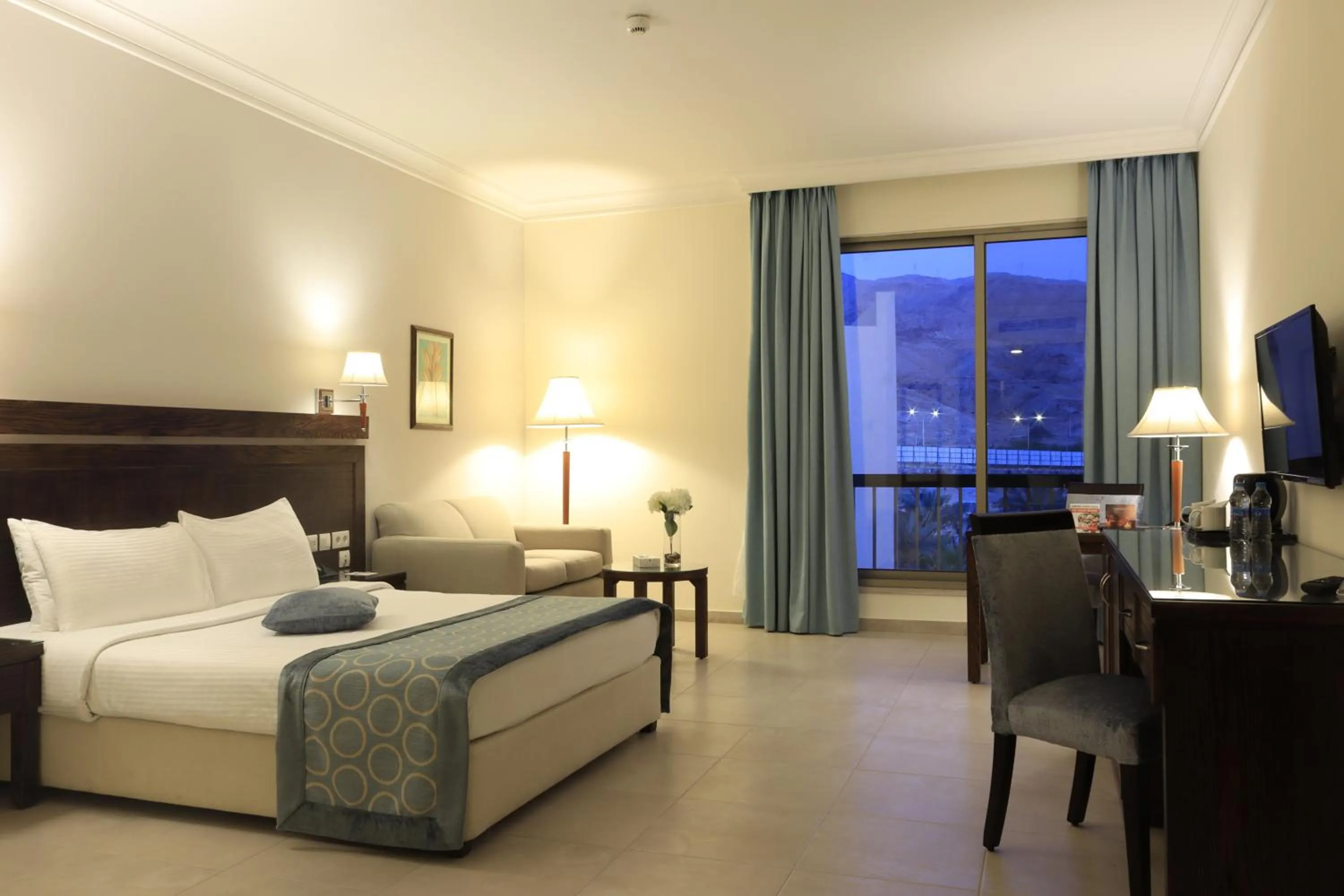 Bedroom, Bed in Dead Sea Spa Hotel