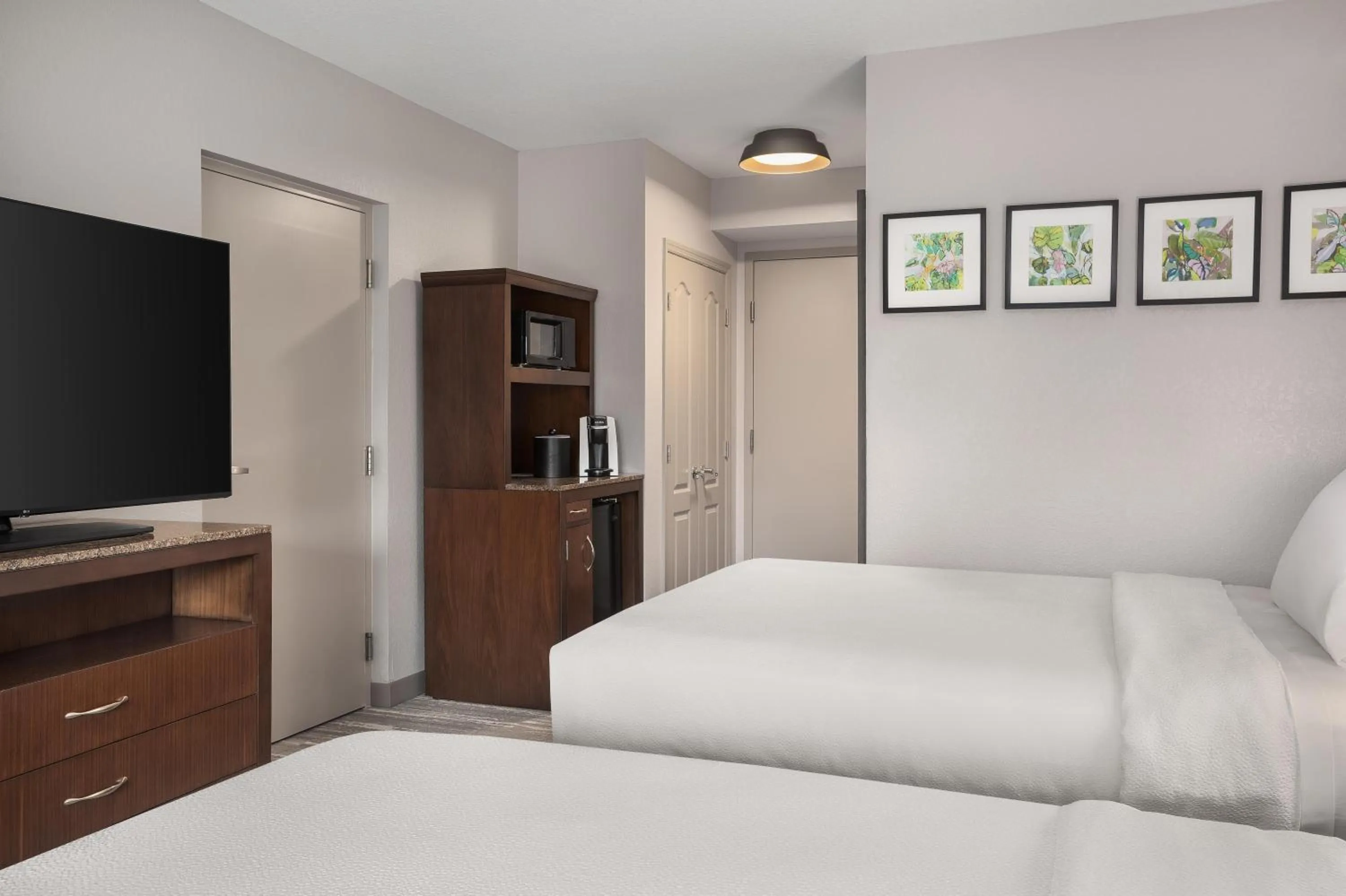 Bed in Hilton Garden Inn Tampa North