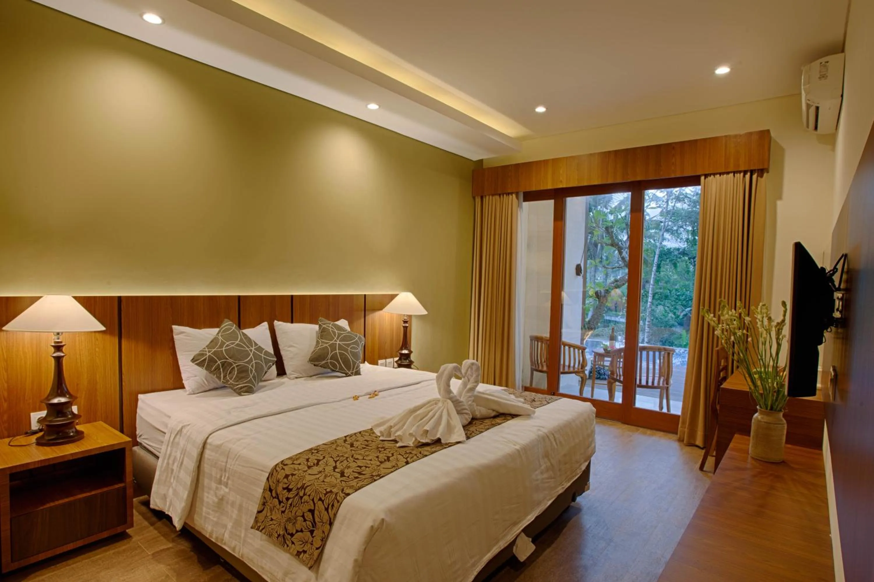 TV and multimedia, Bed in River Sakti Ubud by Prasi