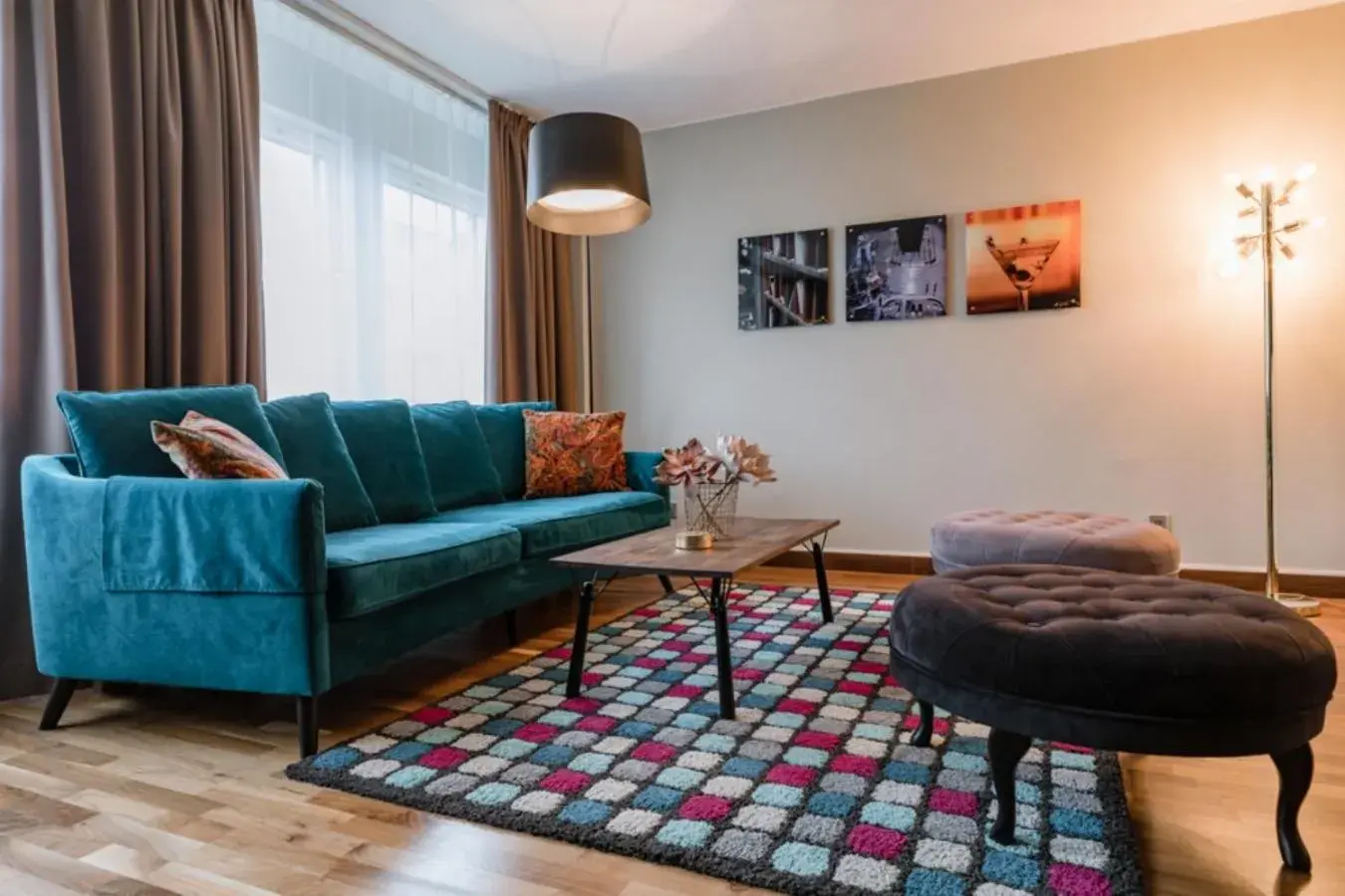 Living room in Clarion Hotel Gillet Living room in Clarion Hotel Gillet