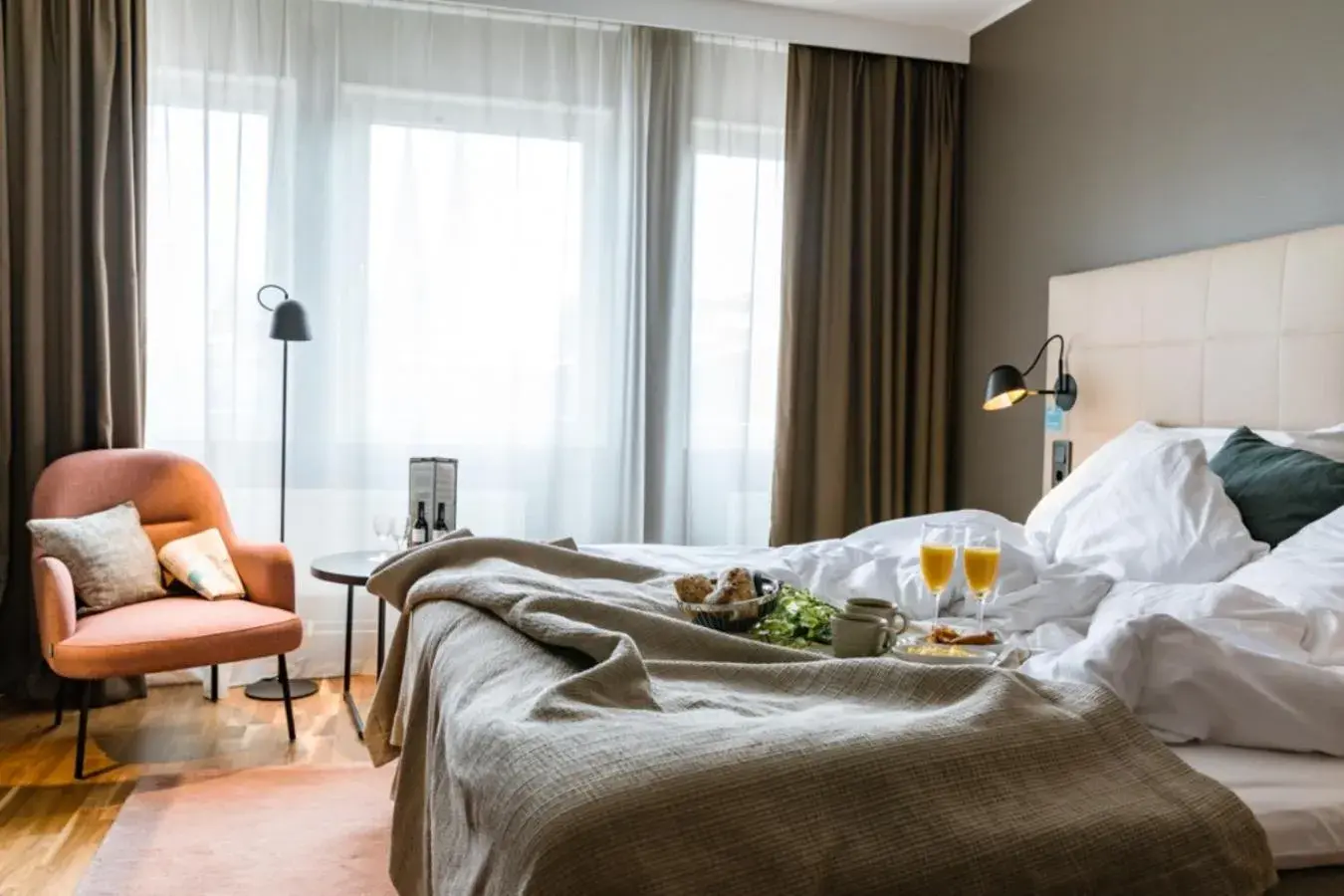 Photo of the whole room, Bed in Clarion Hotel Gillet Photo of the whole room, Bed in Clarion Hotel Gillet