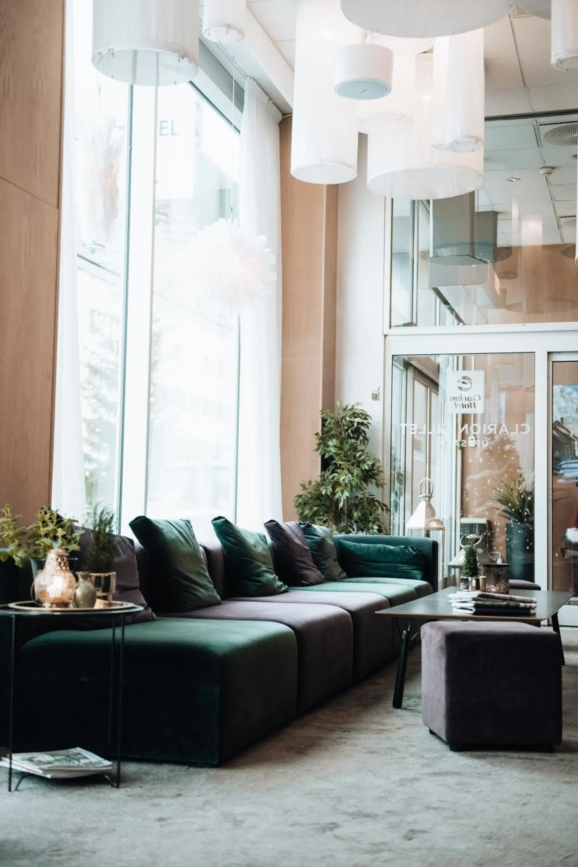 Lobby or reception in Clarion Hotel Gillet Lobby or reception in Clarion Hotel Gillet