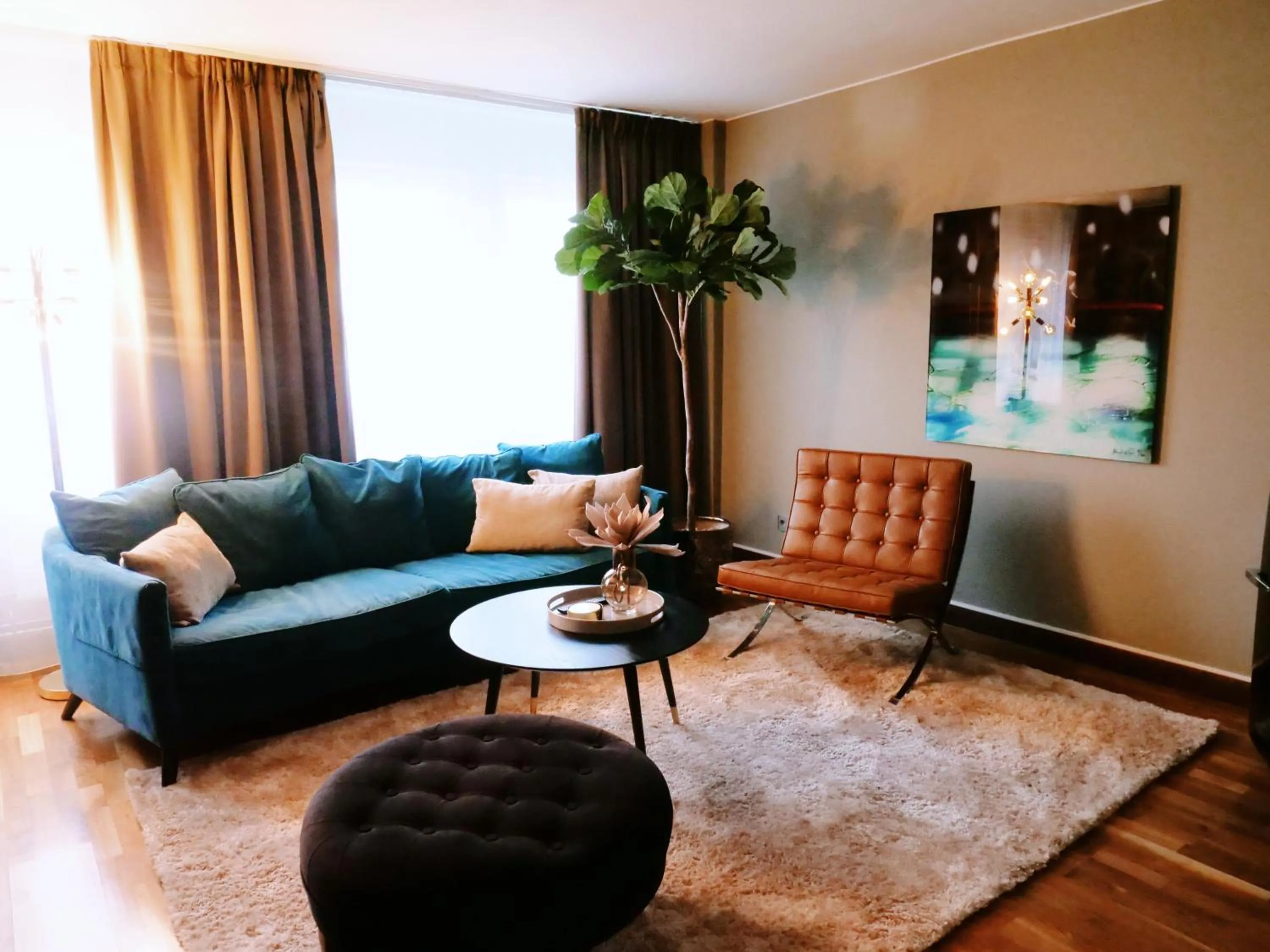 Living room in Clarion Hotel Gillet