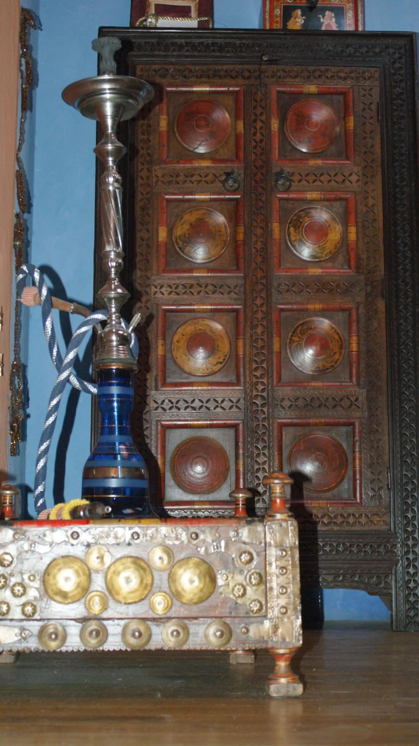 Decorative detail in Demeure de Digoine "Chambre d'Hotes"