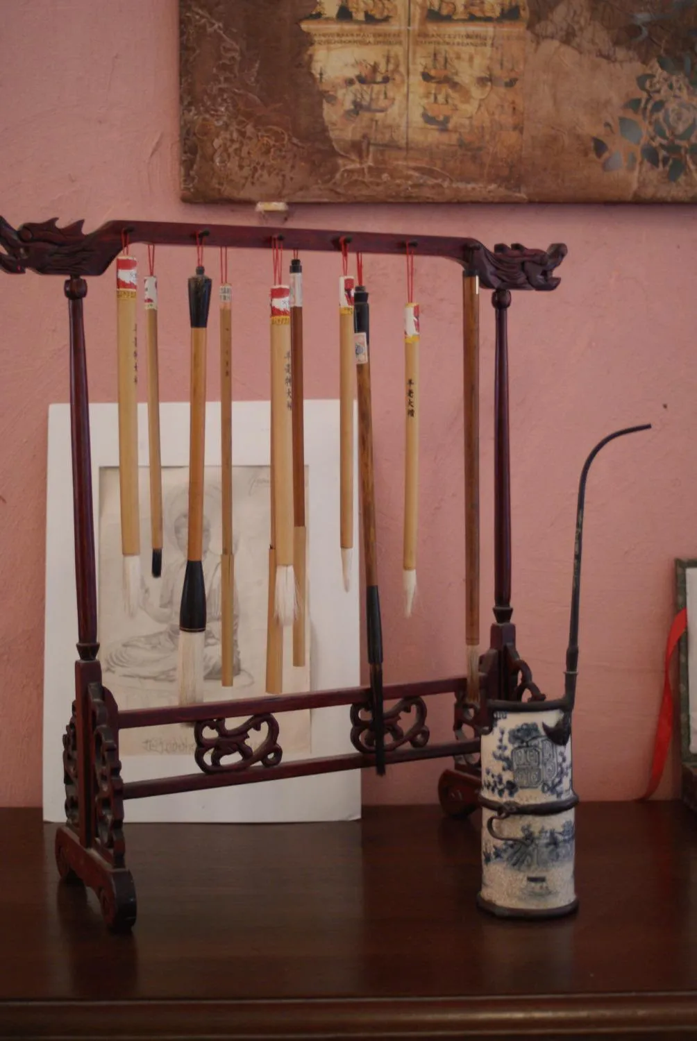 Decorative detail in Demeure de Digoine "Chambre d'Hotes"