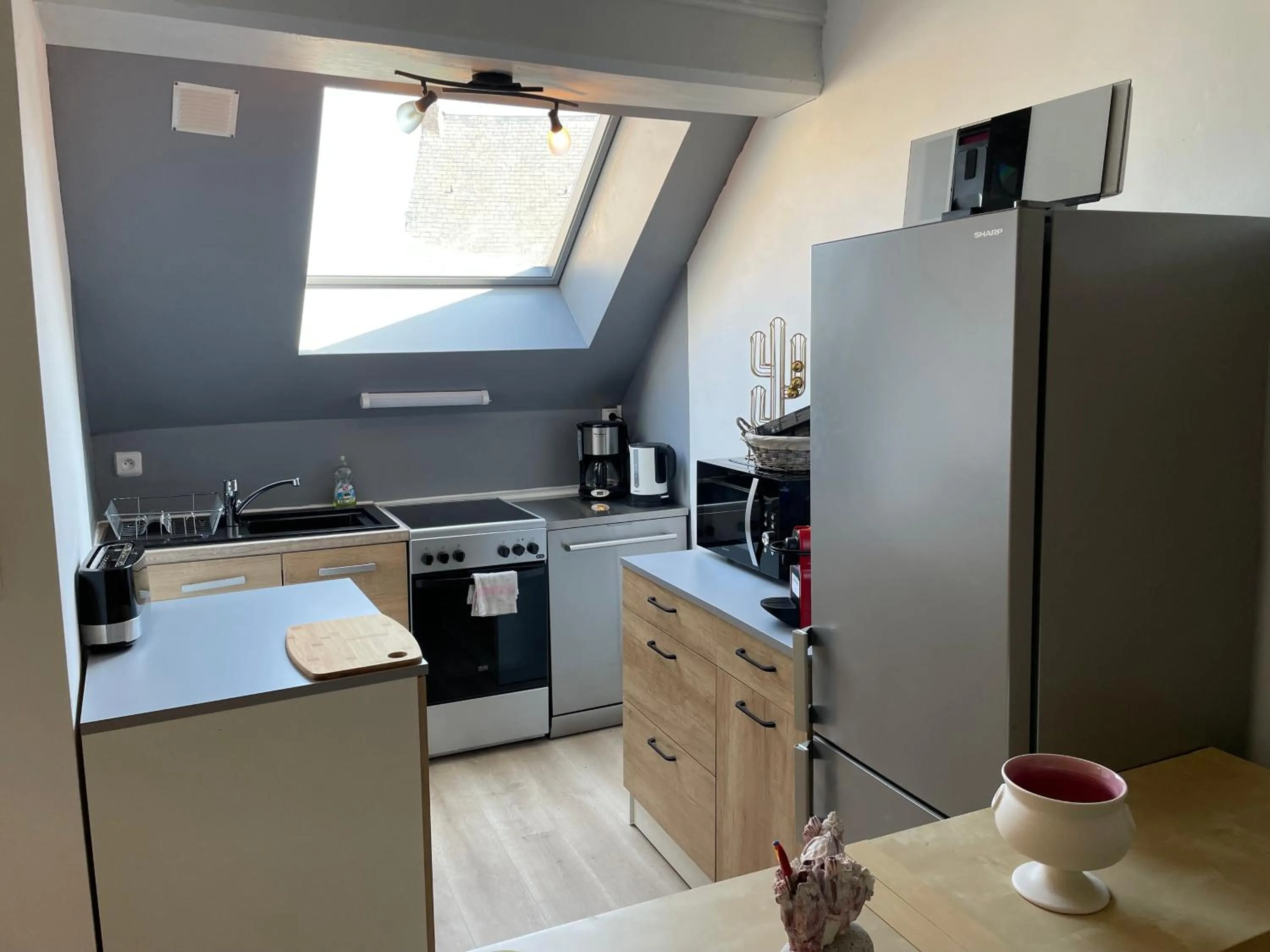Kitchen or kitchenette in Au Soleil d'Or