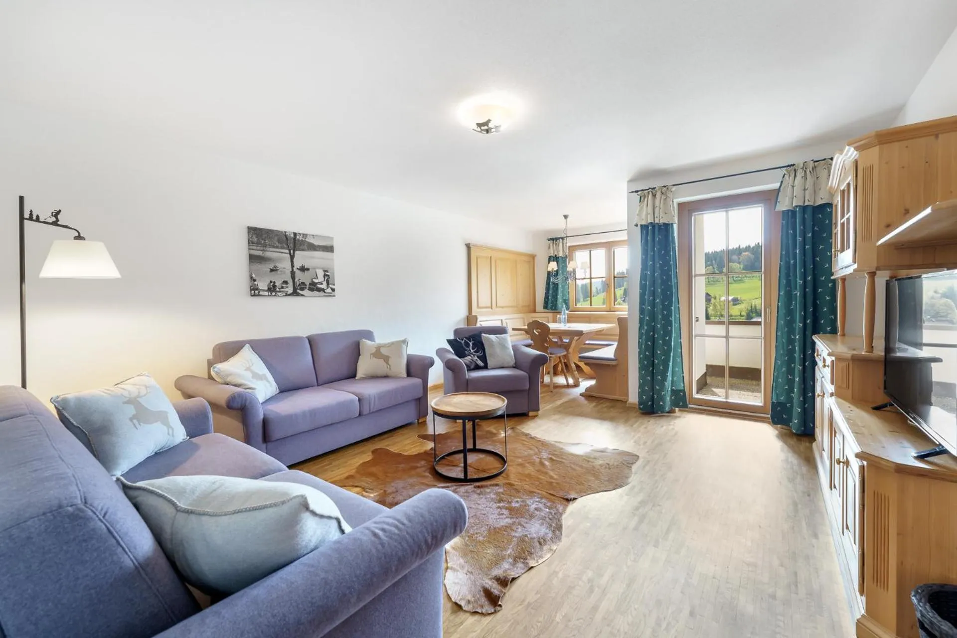 Living room in Hotel Schlehdorn