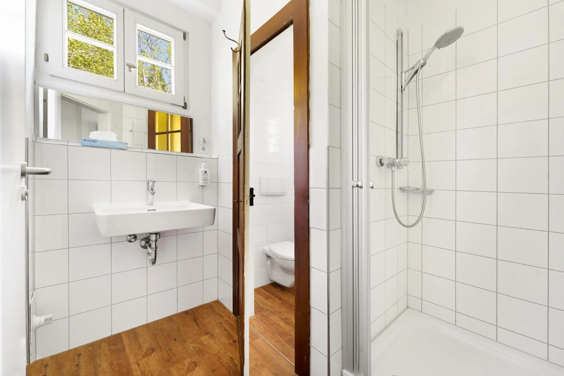 Bathroom in Hotel Schlehdorn