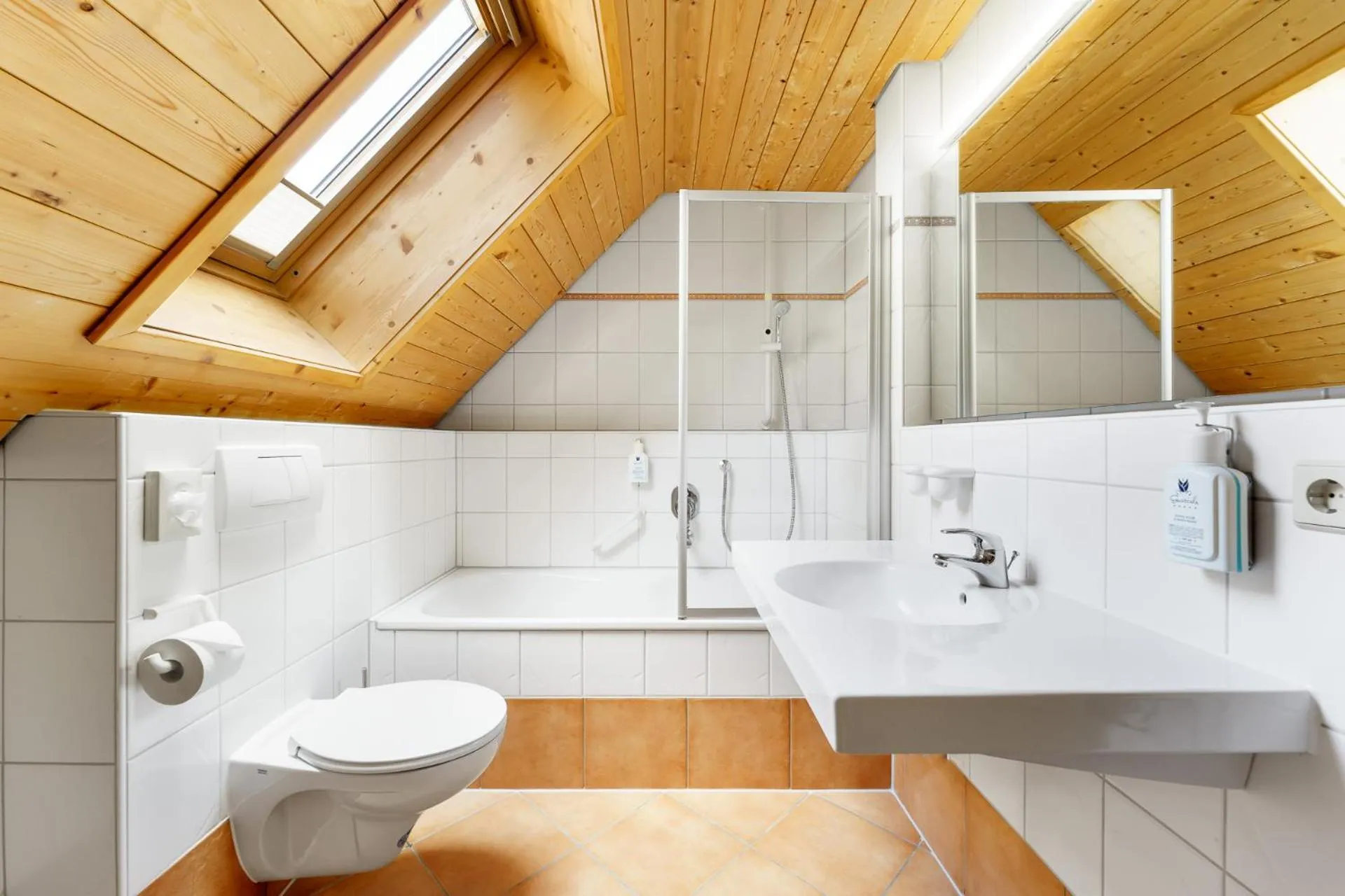 Bathroom in Hotel Schlehdorn