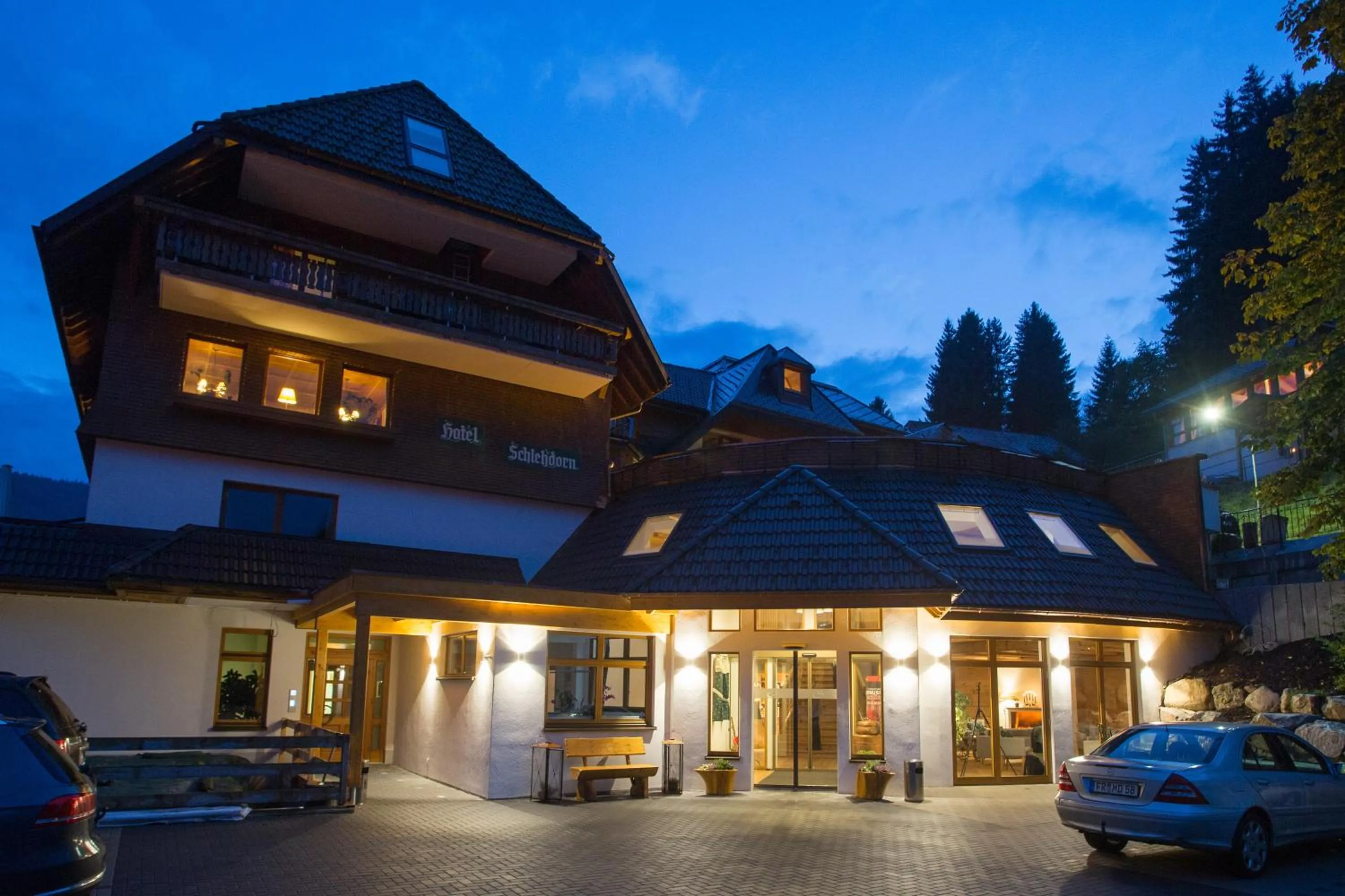 Facade/entrance in Hotel Schlehdorn