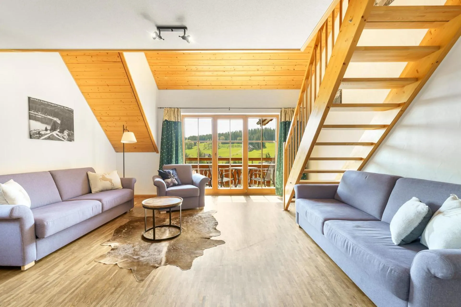 Seating area in Hotel Schlehdorn