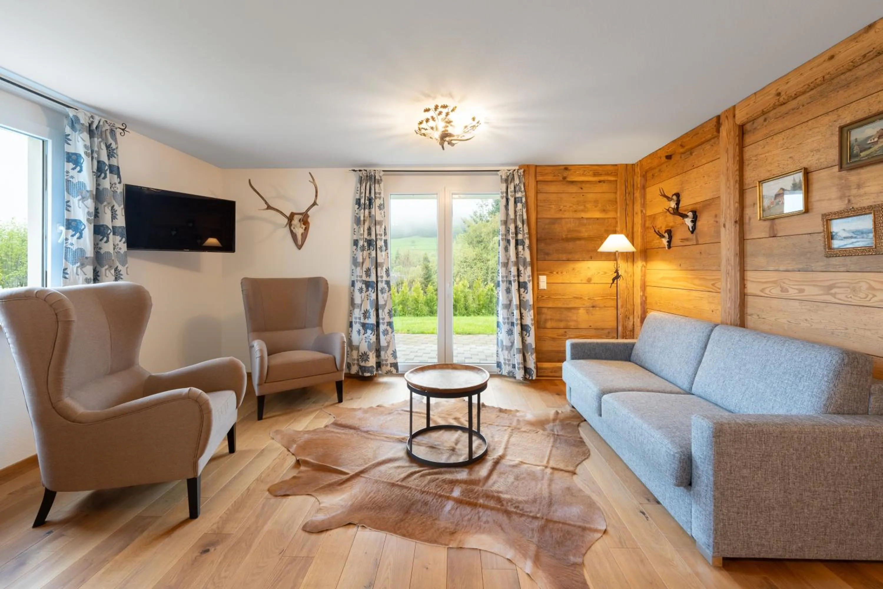 Living room in Hotel Schlehdorn