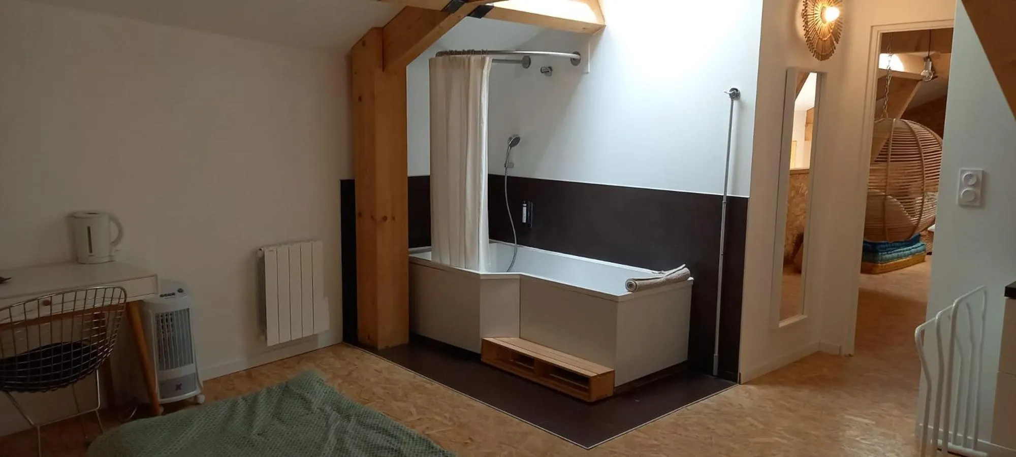 Bath, Bed in La Métairie du Clos Saint Louis