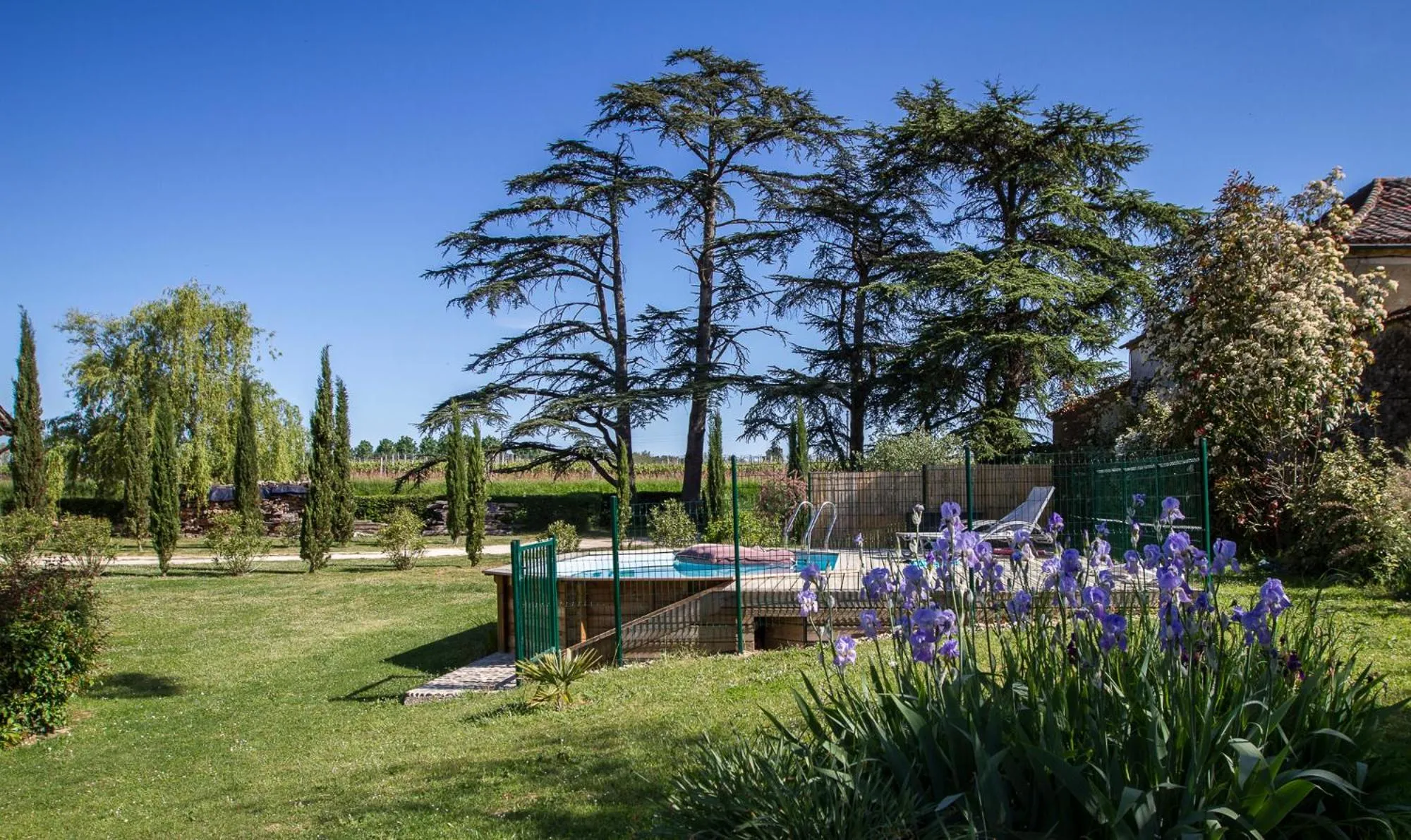 Swimming pool in La Métairie du Clos Saint Louis