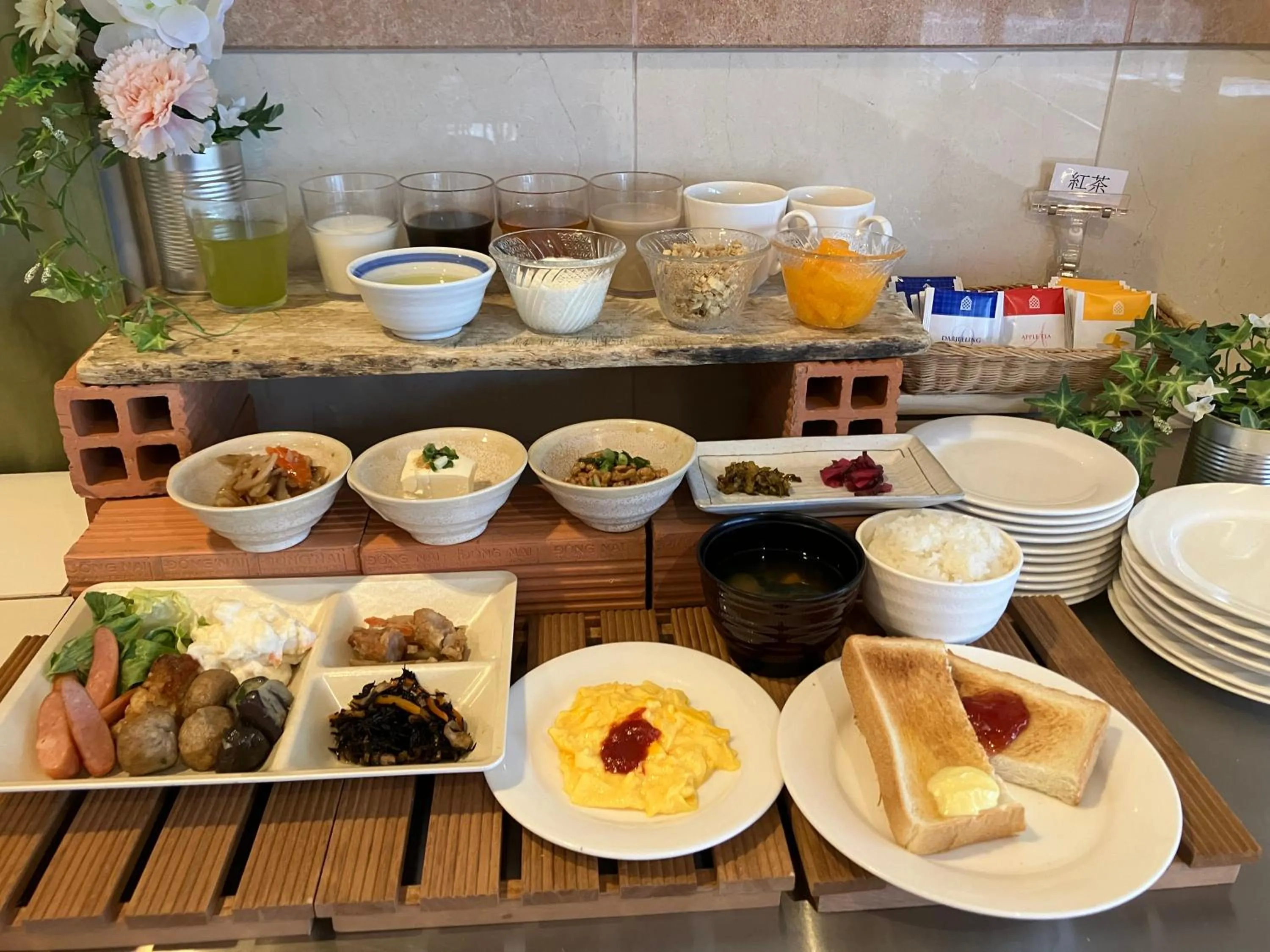 Breakfast in Hotel Kakegawa Hills