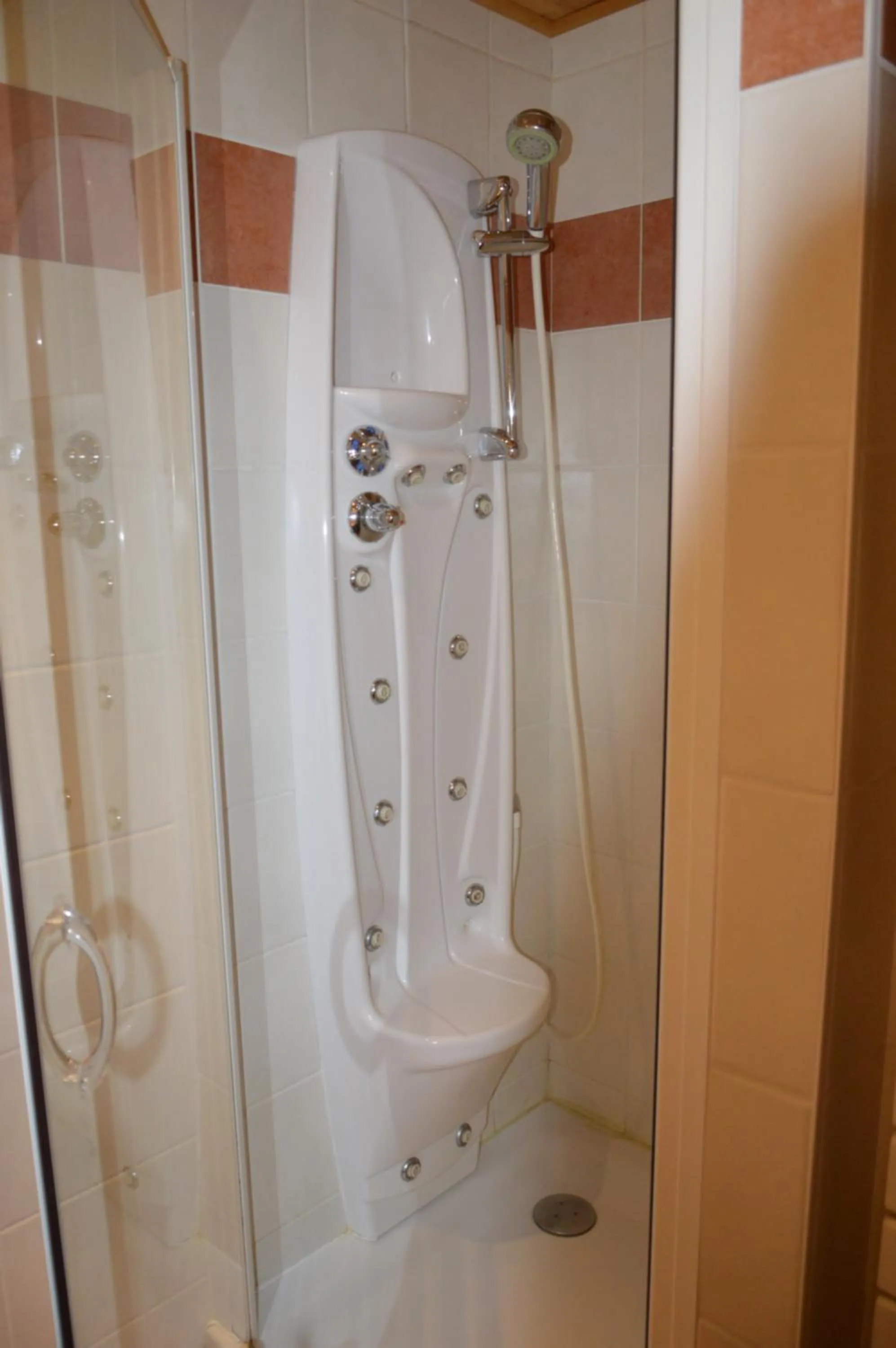 Shower in Le Relais Du Mont Blanc