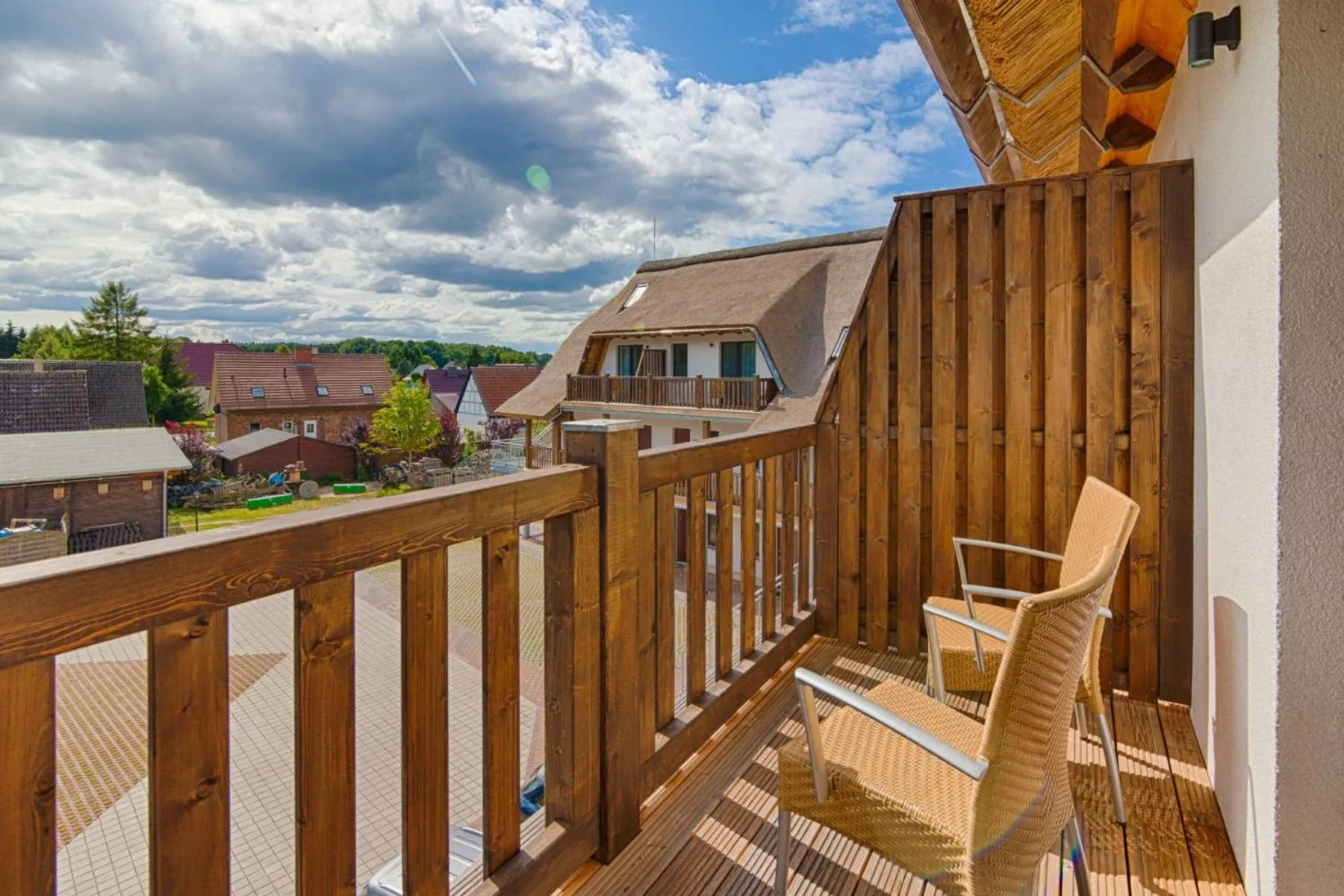 Balcony/Terrace in HAFFHUS - Hotel & Spa