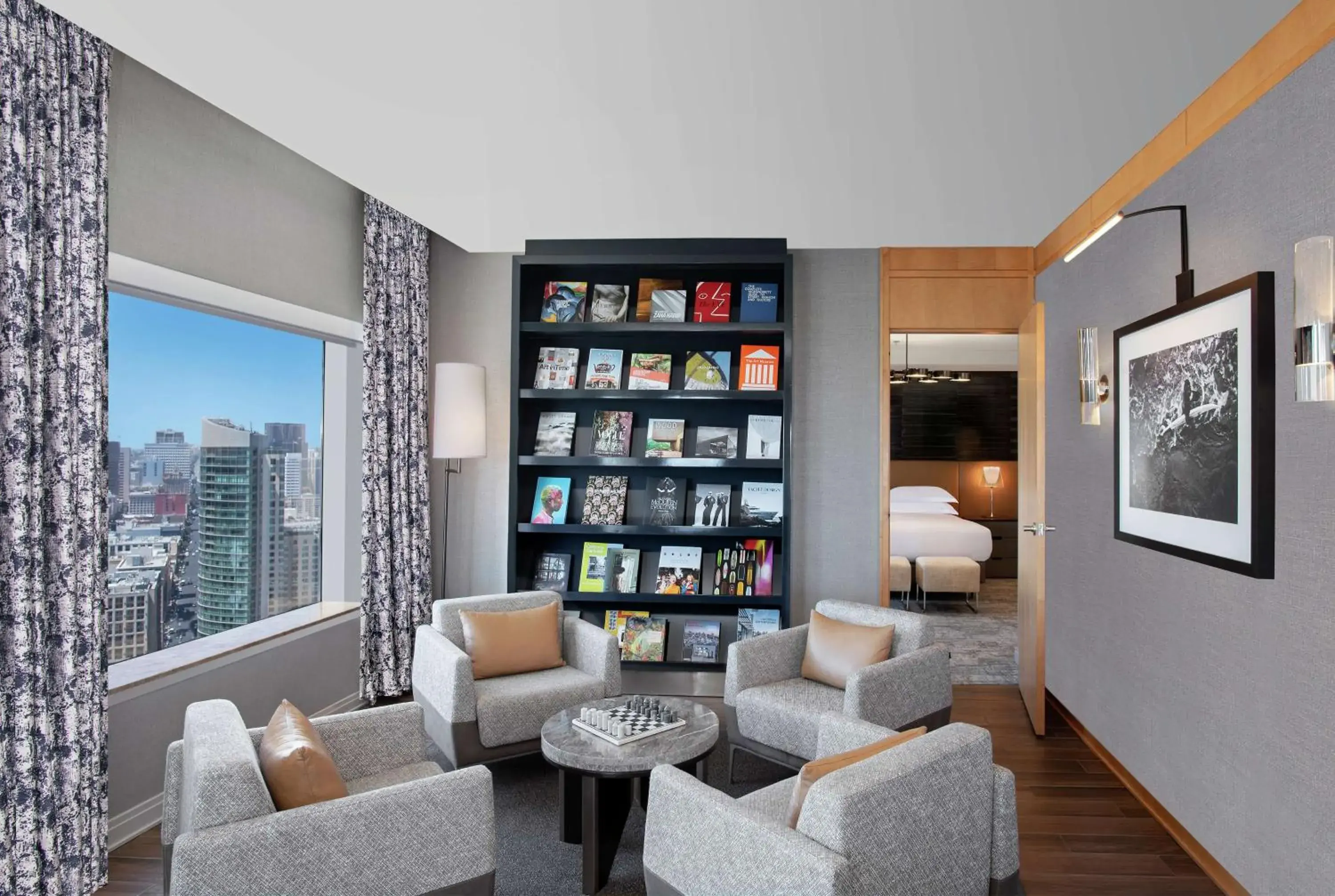 Living room in Hilton San Diego Bayfront Living room in Hilton San Diego Bayfront