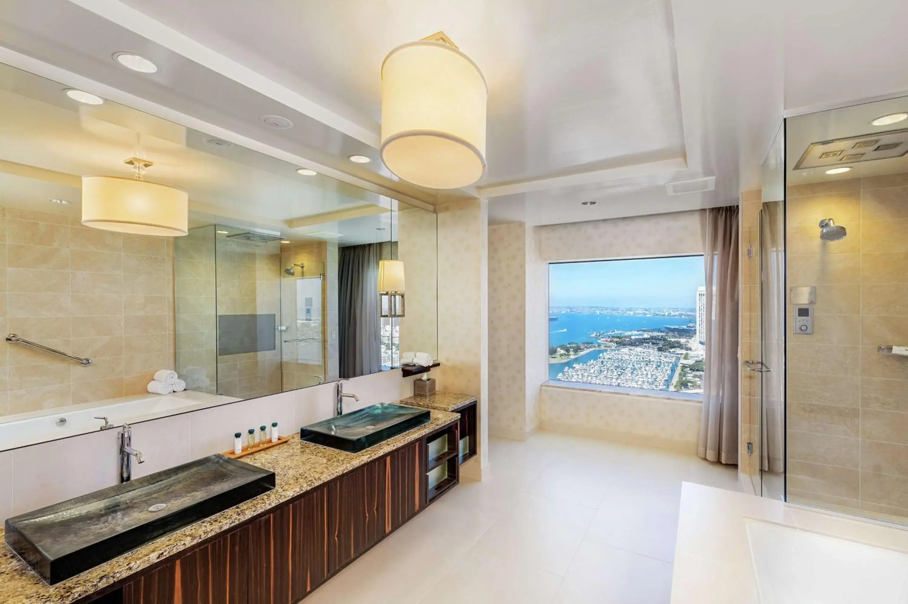 Bathroom in Hilton San Diego Bayfront Bathroom in Hilton San Diego Bayfront