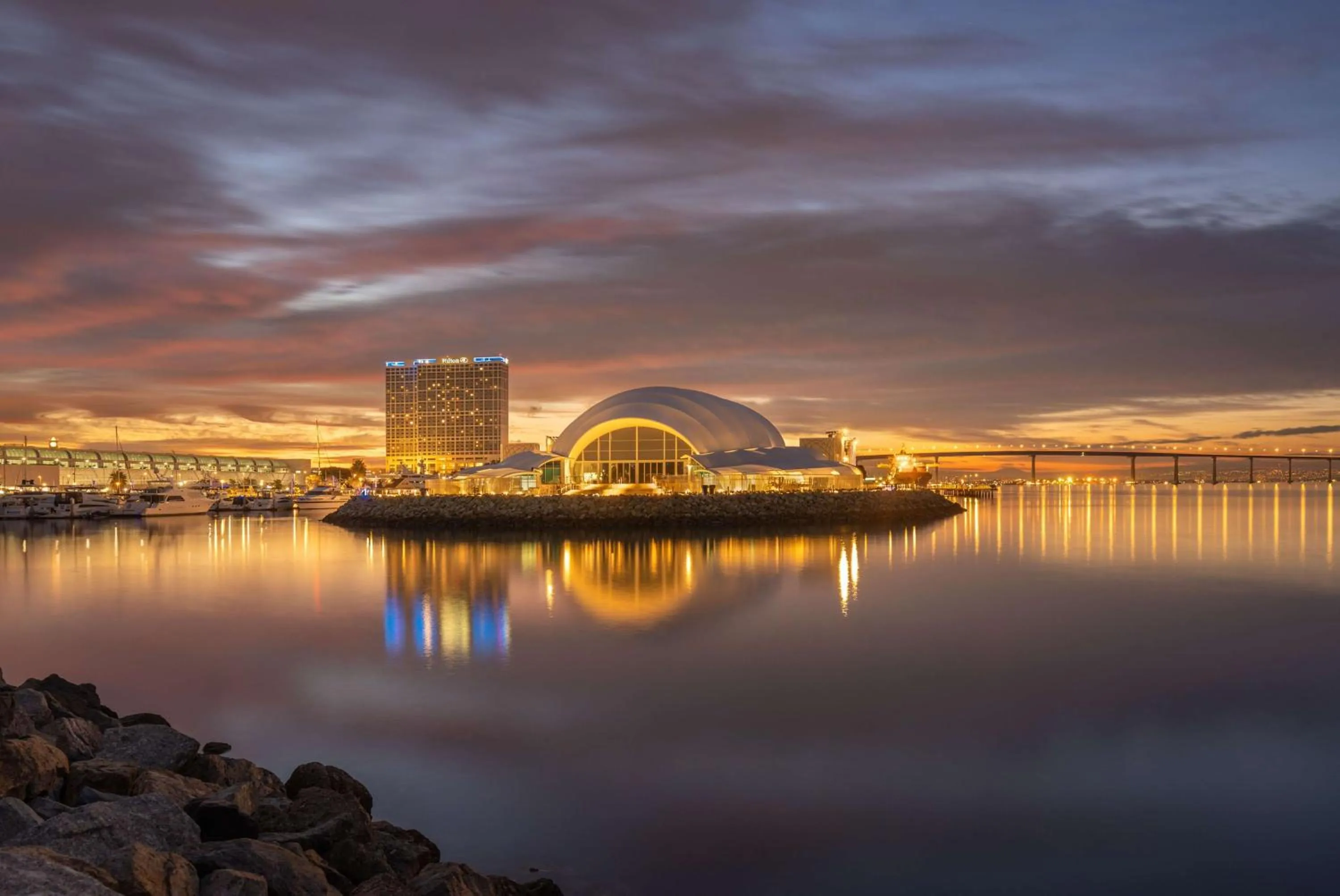 Property building in Hilton San Diego Bayfront
