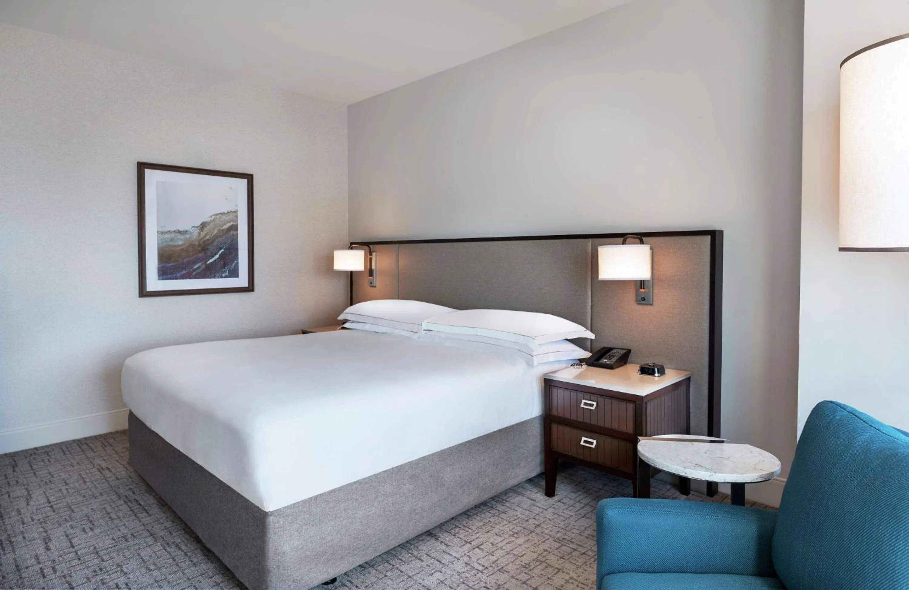 Bed in Hilton San Diego Bayfront