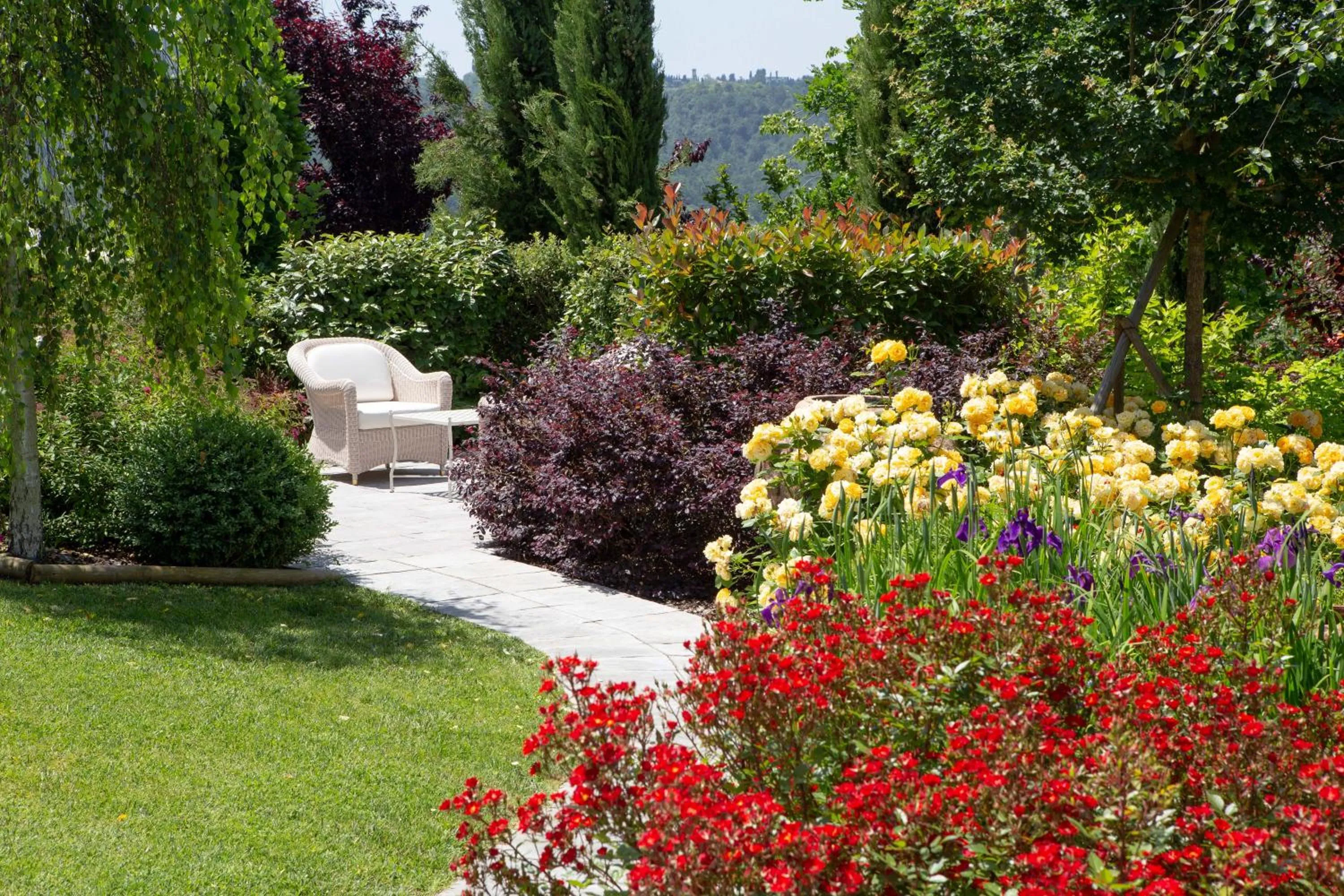 Garden in Relais Sassa al Sole