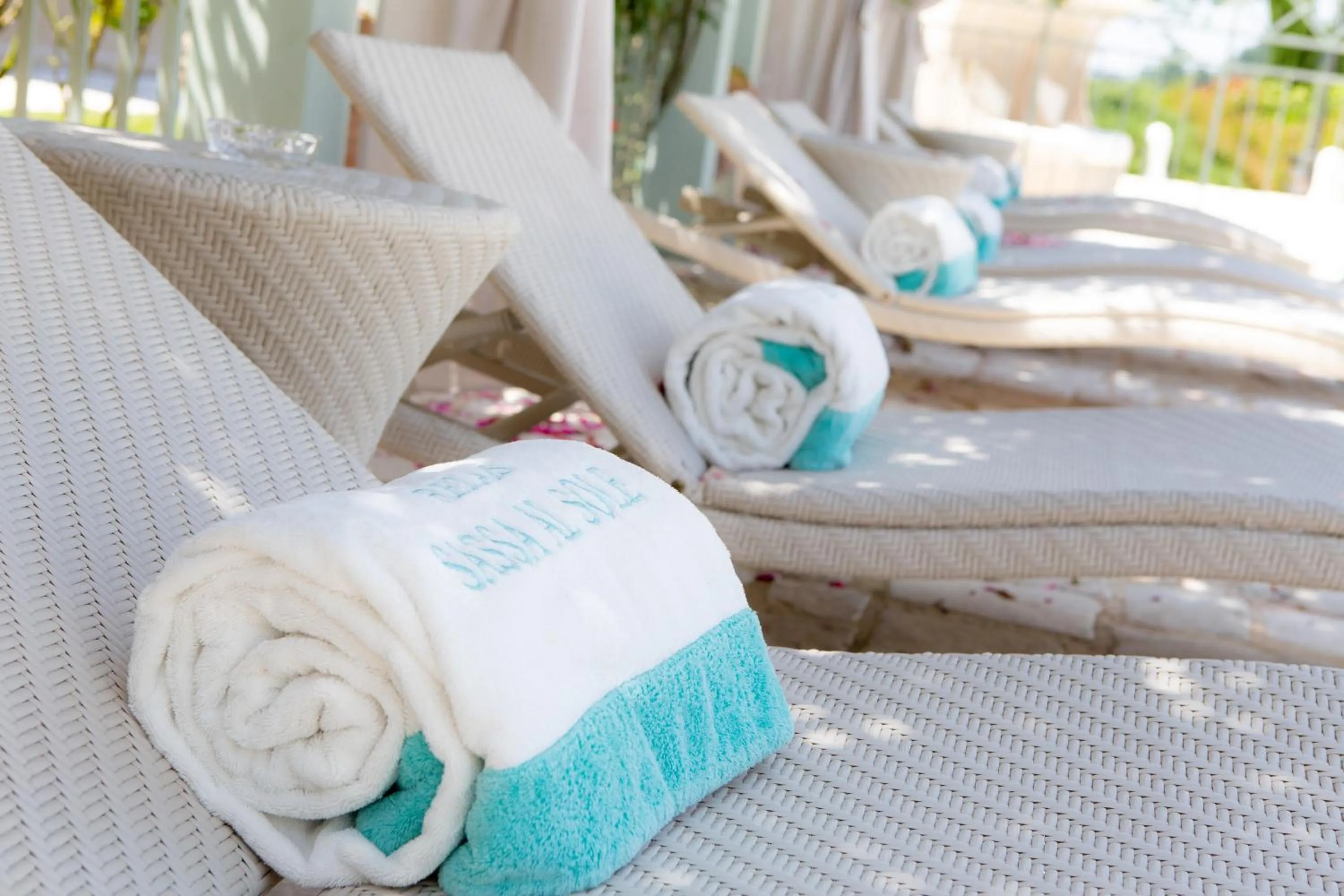 Solarium in Relais Sassa al Sole