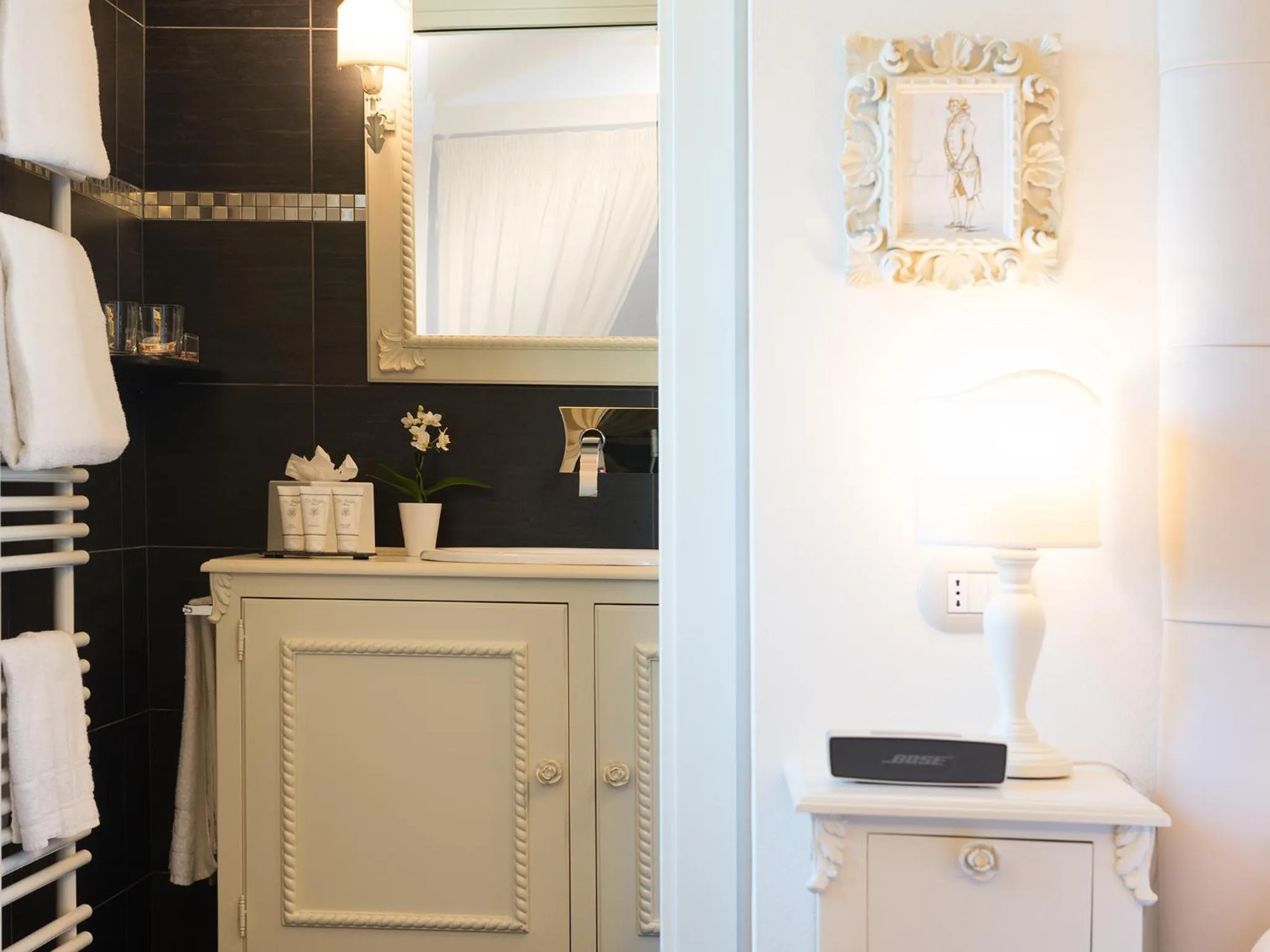 Shower in Relais Sassa al Sole