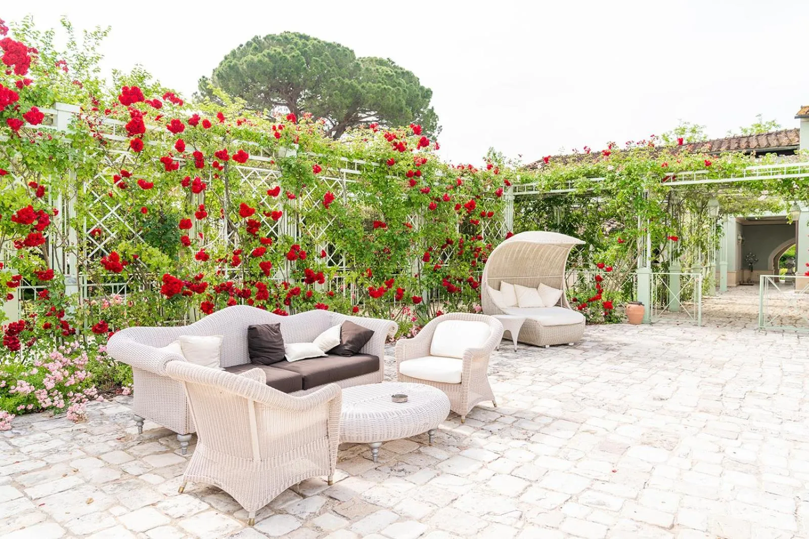 Patio in Relais Sassa al Sole