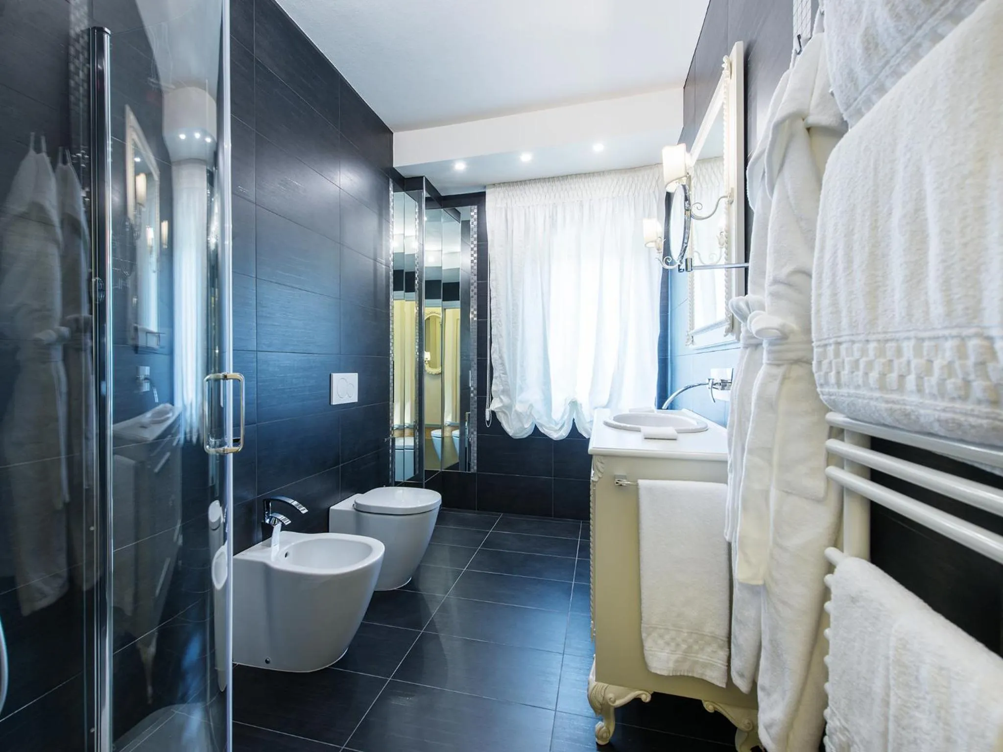 Shower in Relais Sassa al Sole