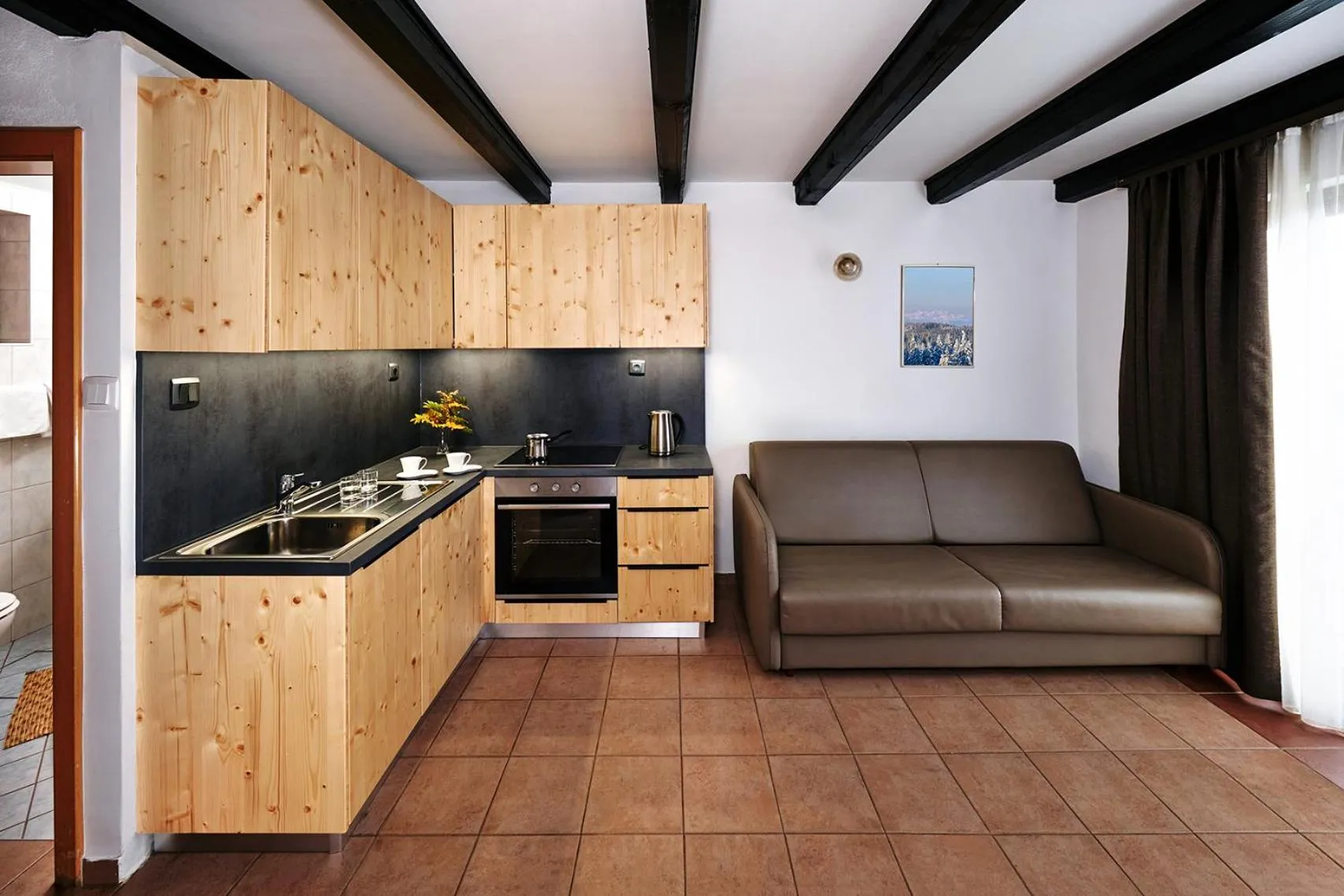 kitchen in Bungalows Rogla