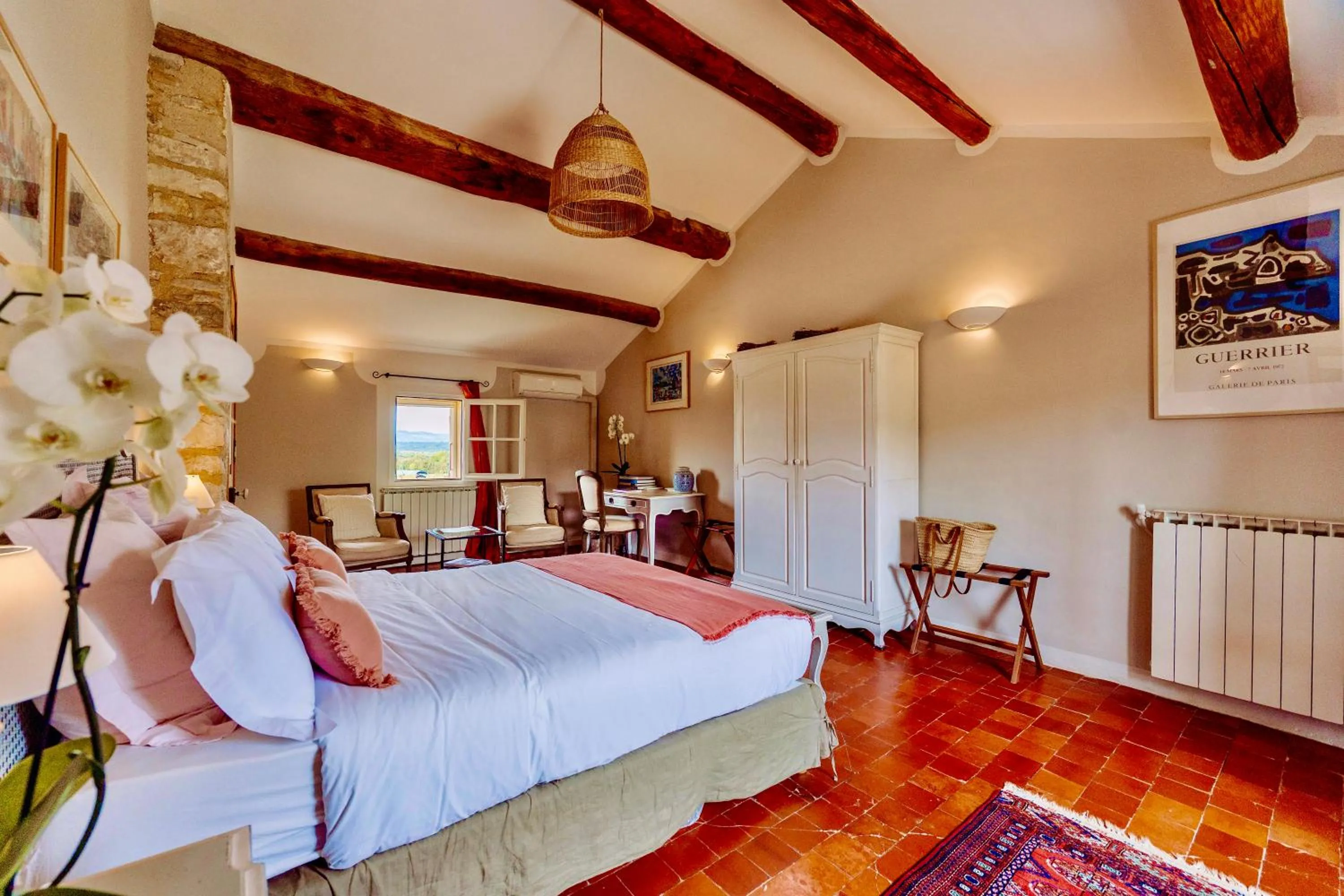 Bedroom, Bed in Bastide Saint-Didier