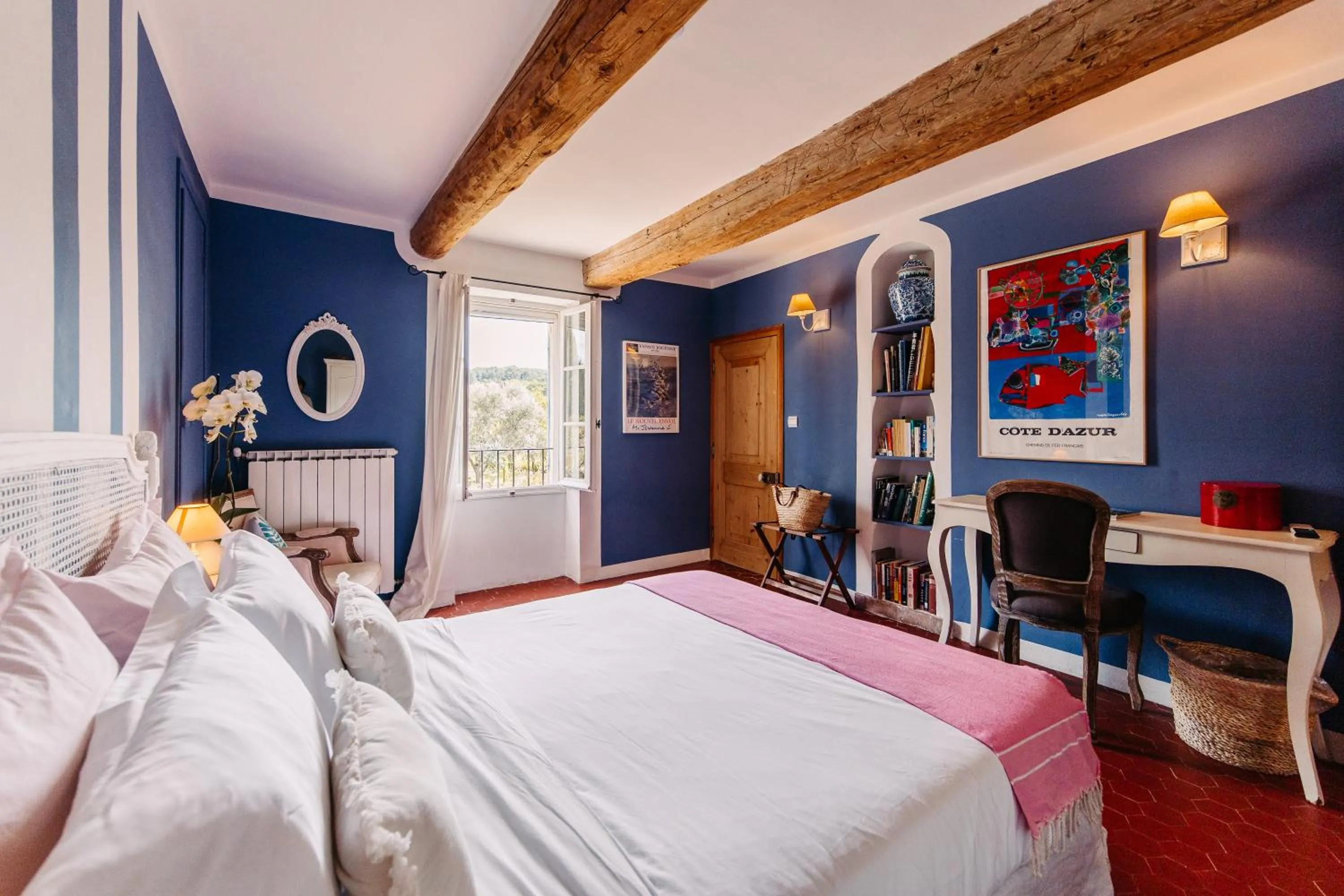 Bedroom, Bed in Bastide Saint-Didier