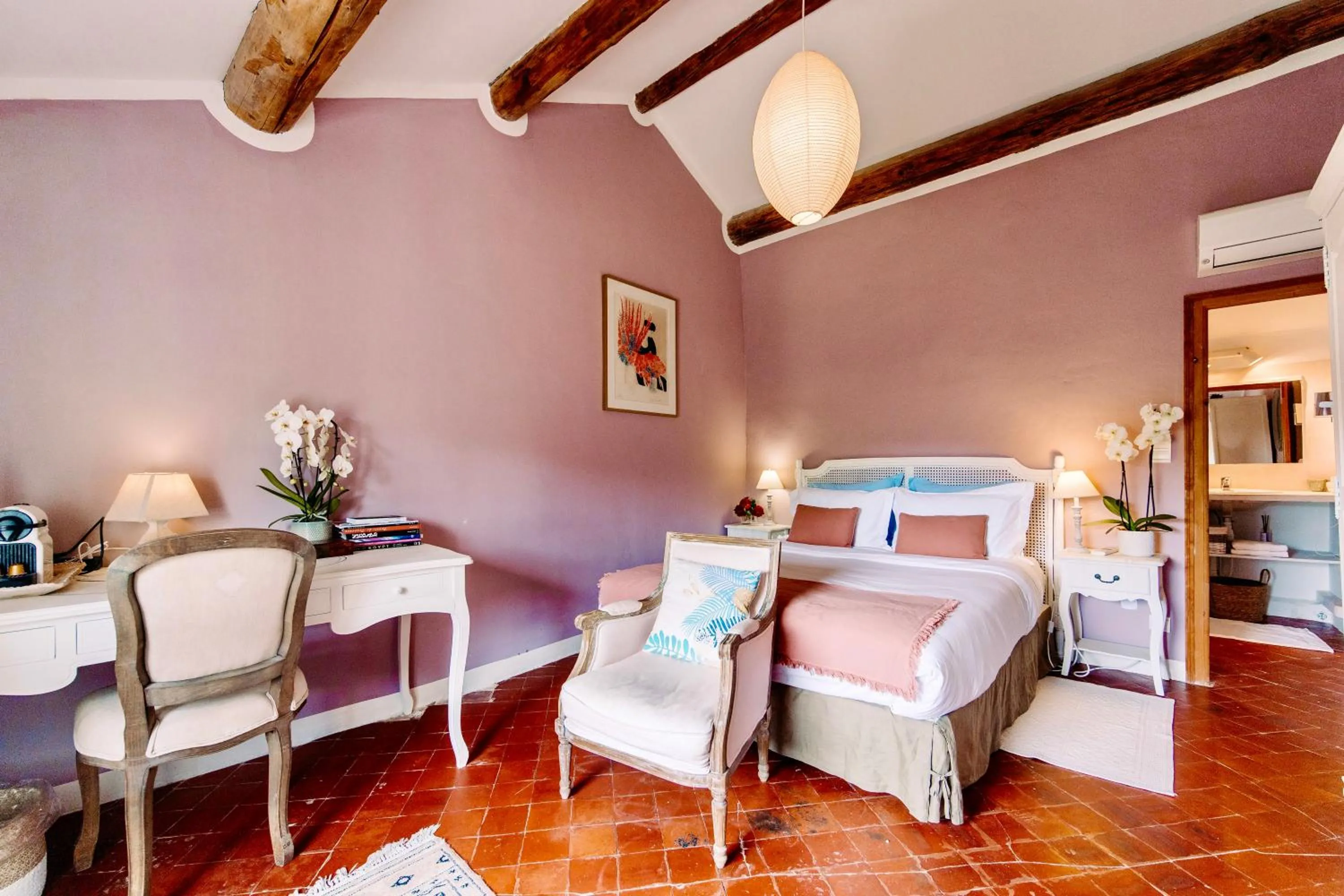 Bedroom, Bed in Bastide Saint-Didier
