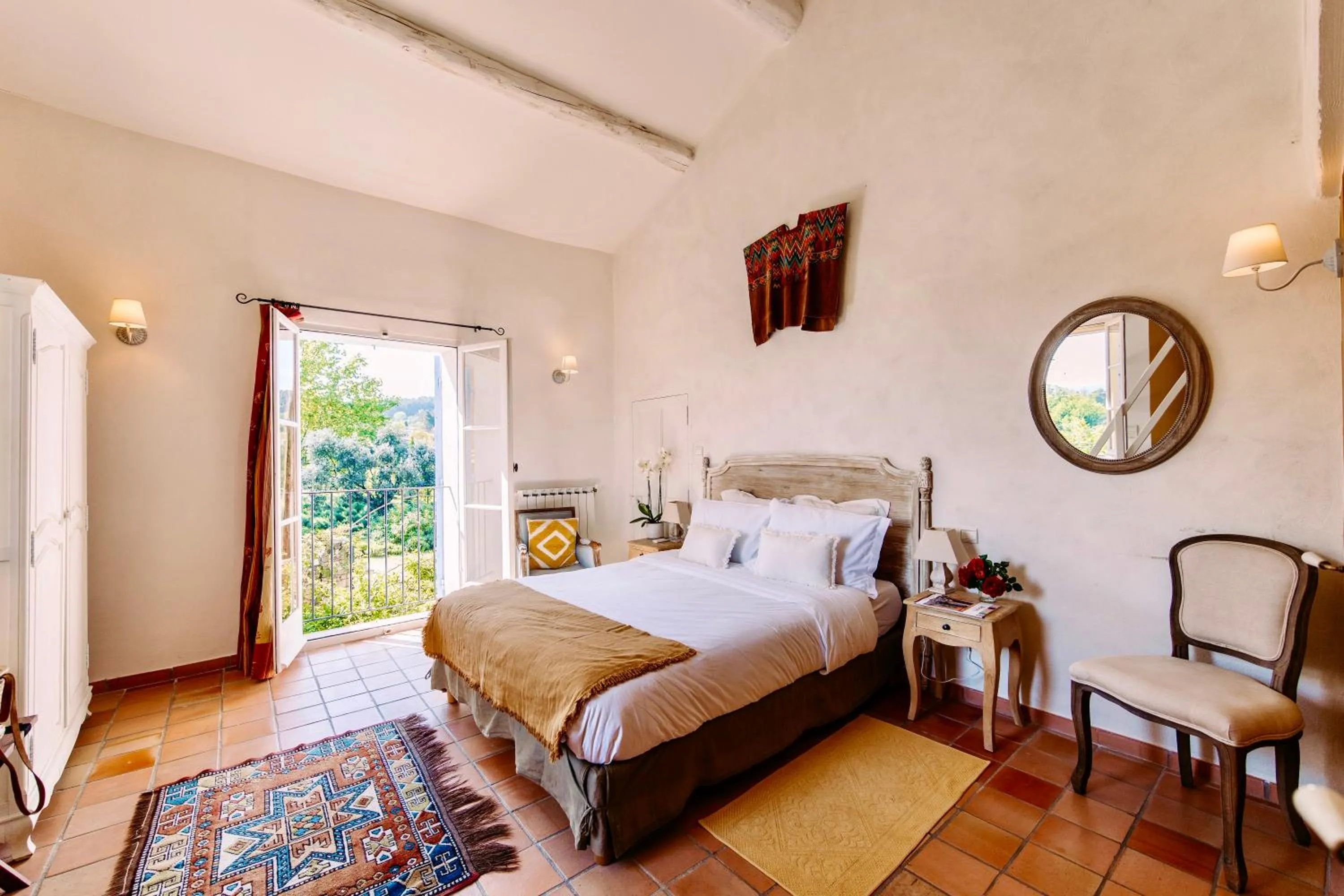 Bedroom, Bed in Bastide Saint-Didier
