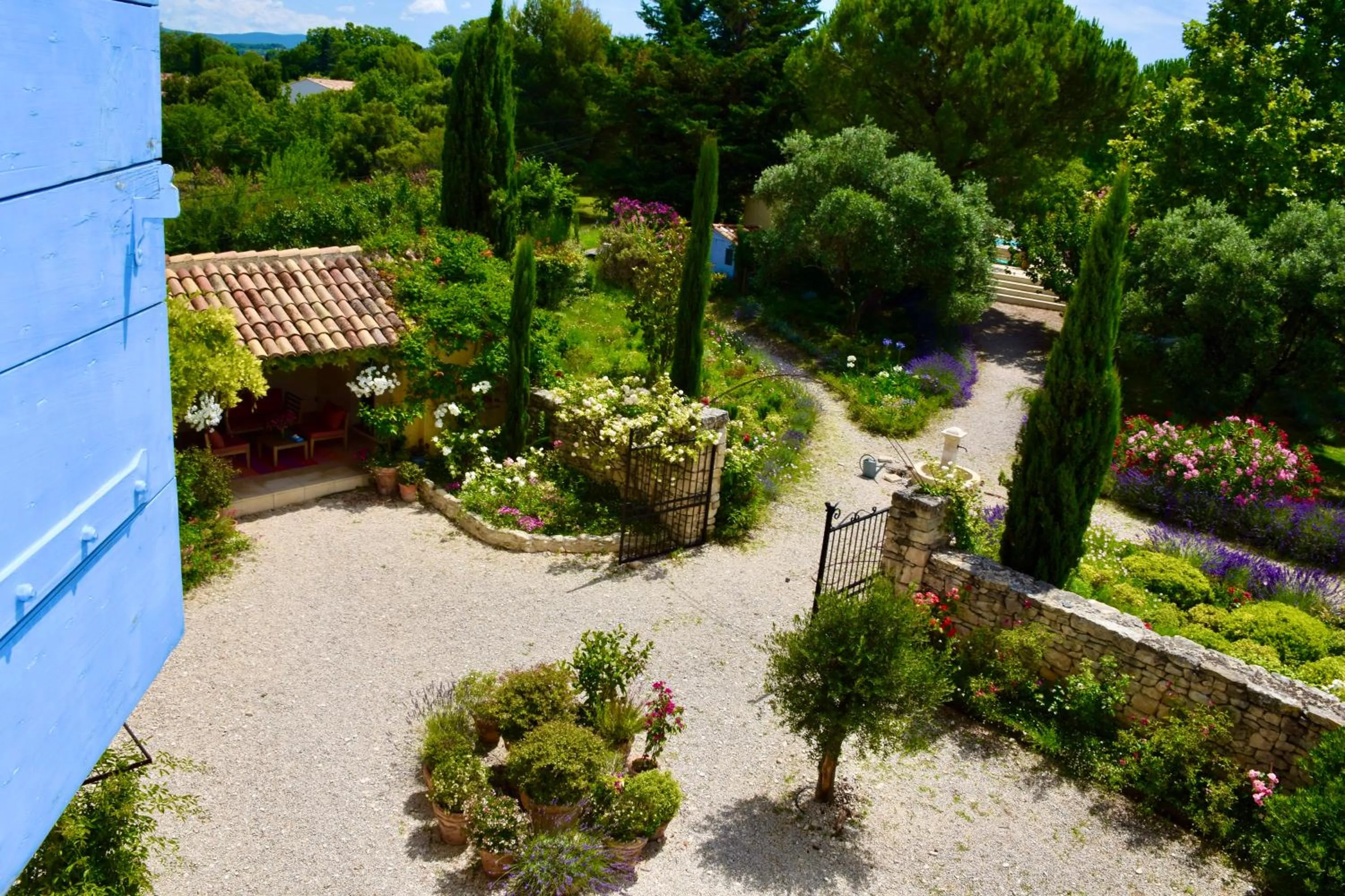 Garden in Bastide Saint-Didier