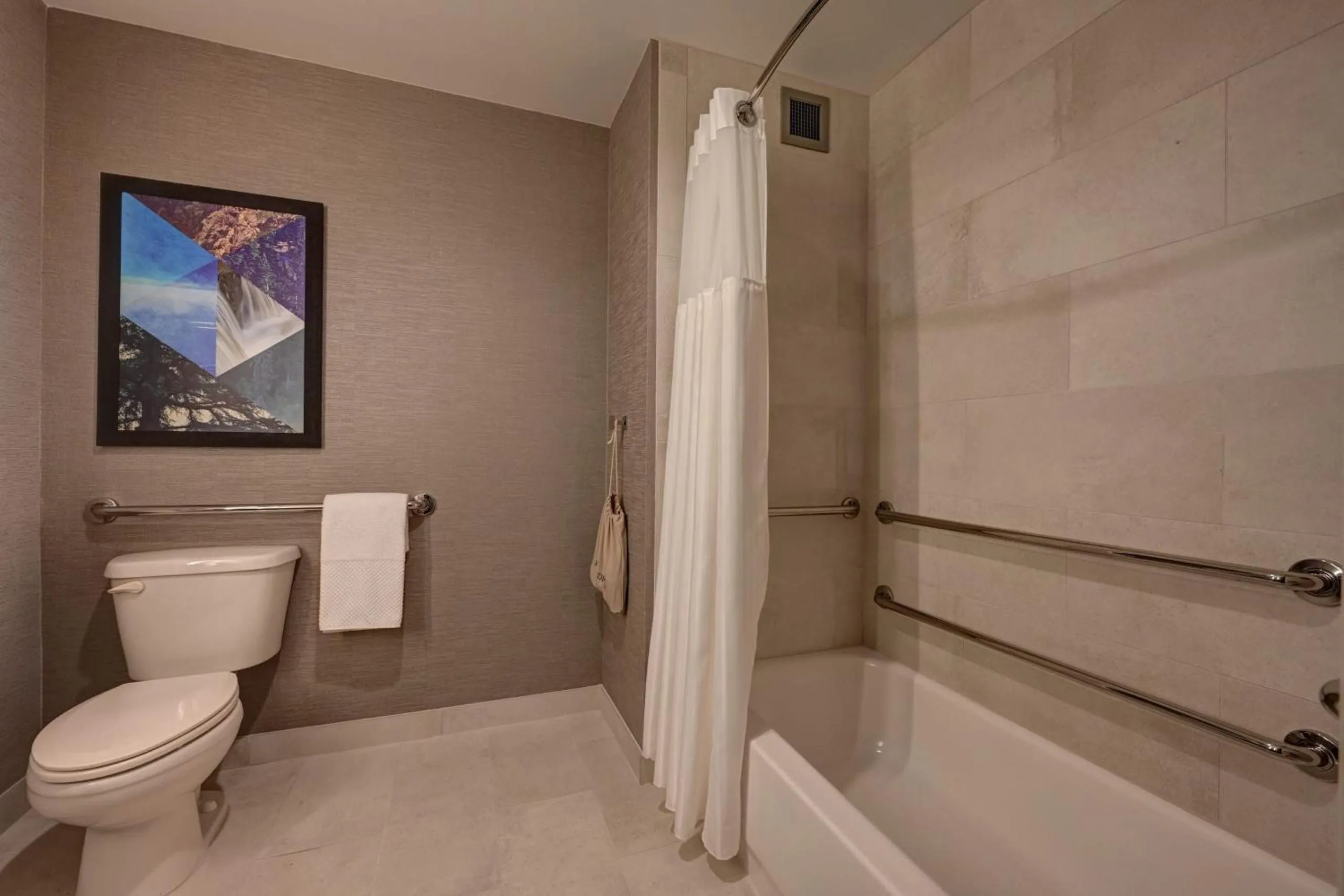 Bathroom in DoubleTree by Hilton Denver International Airport, CO