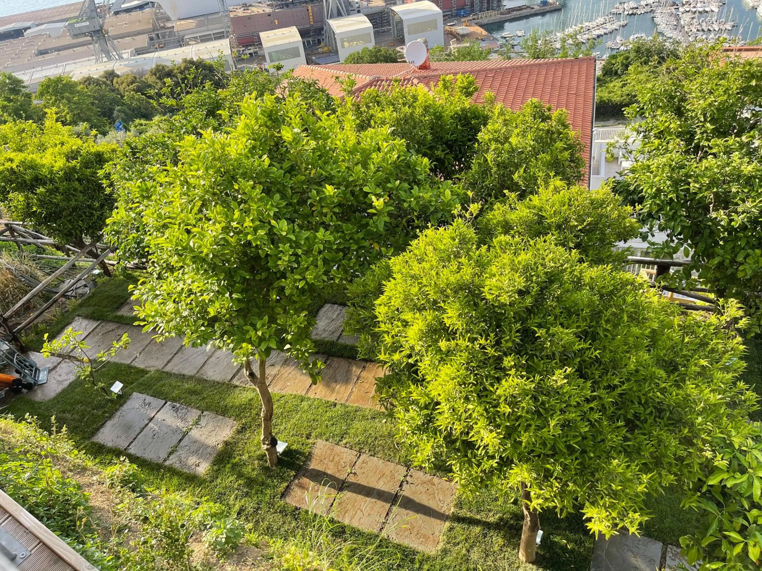 Bird's eye view in Relais Manfredi